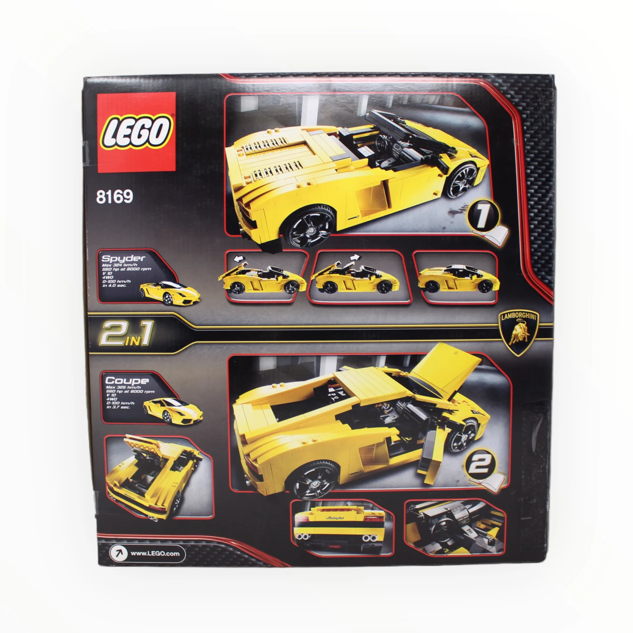Certified Used Set 8169 Racers Lamborghini Gallardo LP 560-4 - Image 2