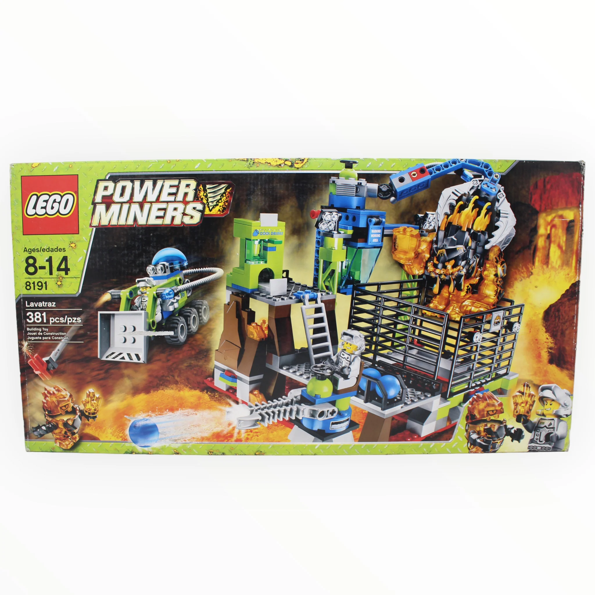 Certified Used Set 8191 Power Miners Lavatras