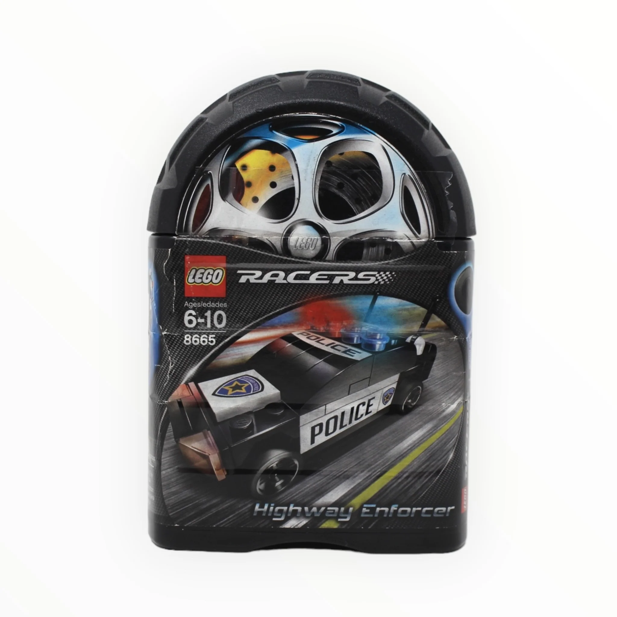 Certified Used Set 8665 Racers Highway Enforcer (sealed bag)