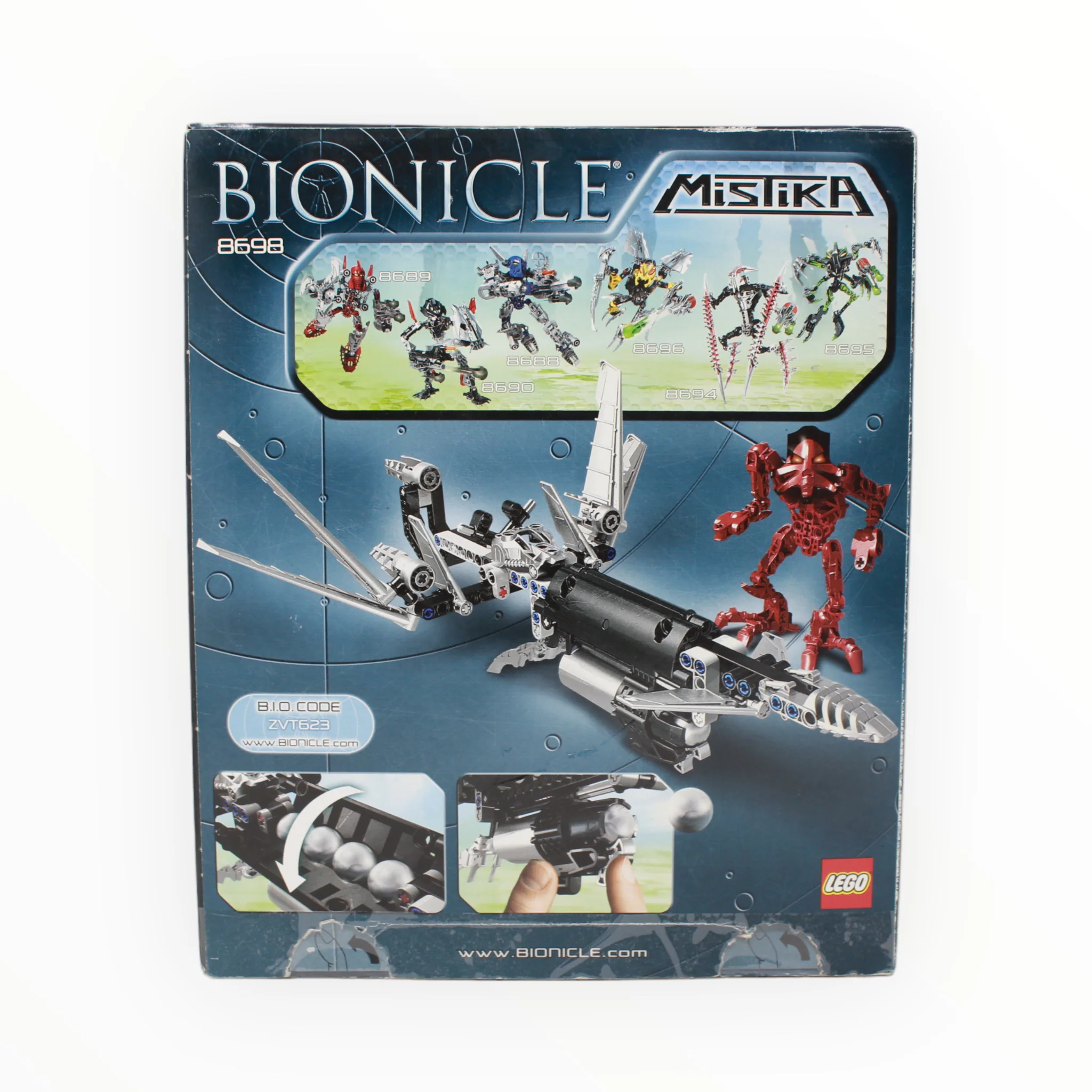 Certified Used Set 8698 Bionicle Vultraz - Image 2
