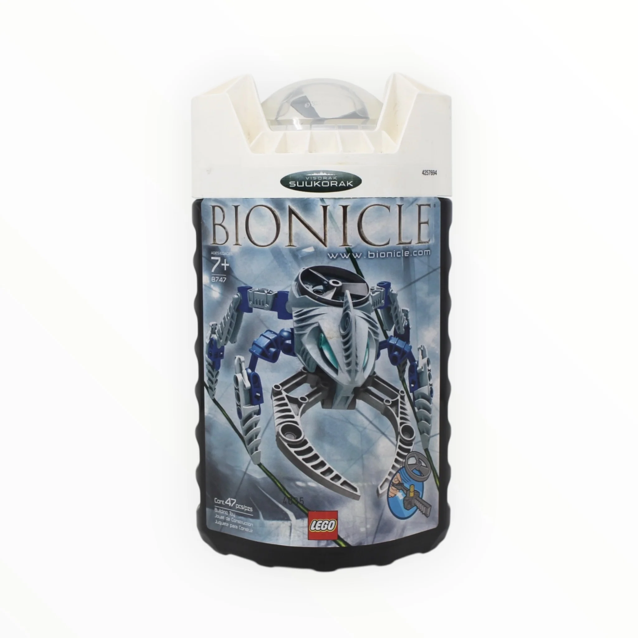 Certified Used Set 8747 Bionicle Visorak Suukorak