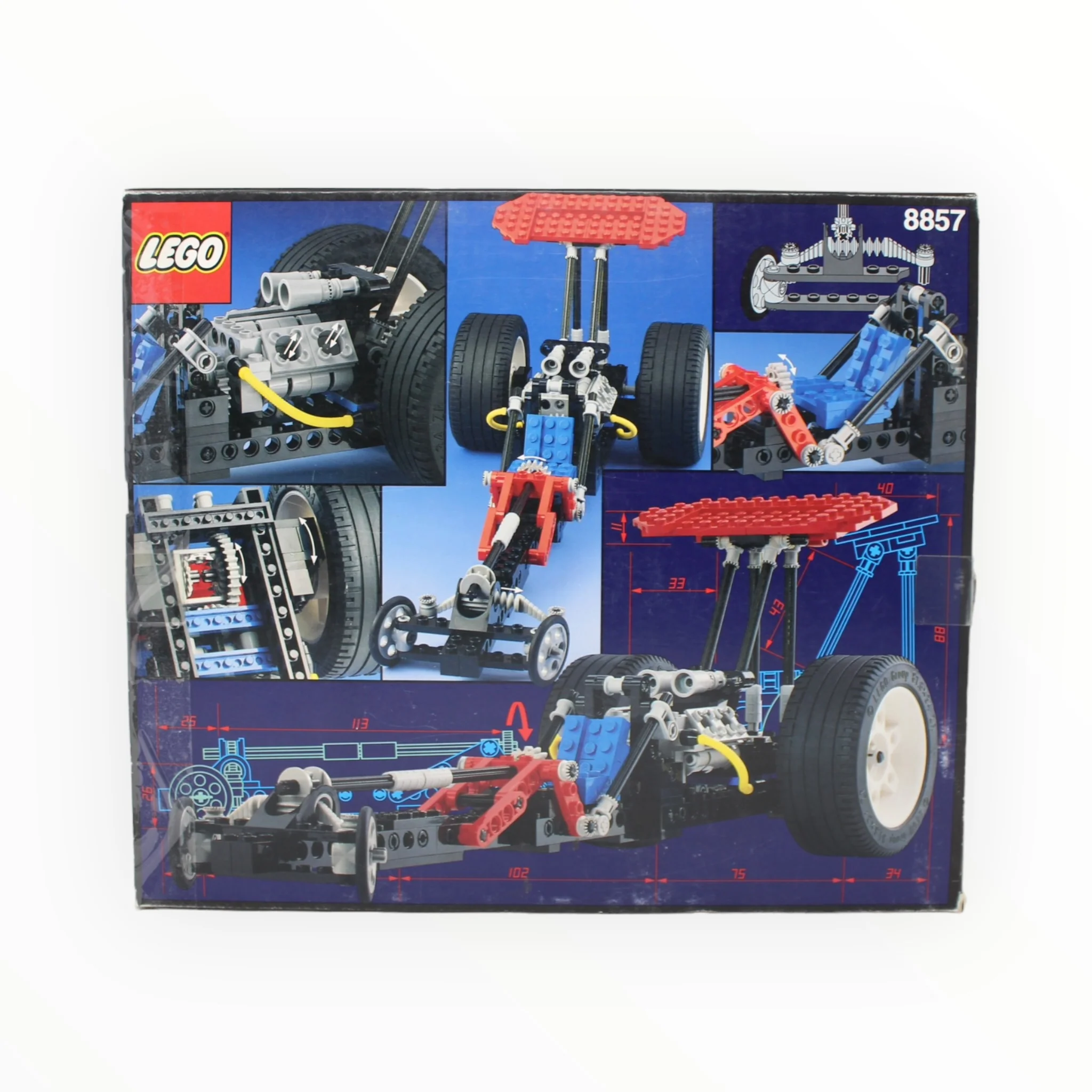 Certified Used Set 8857 Technic Street Chopper - Image 2