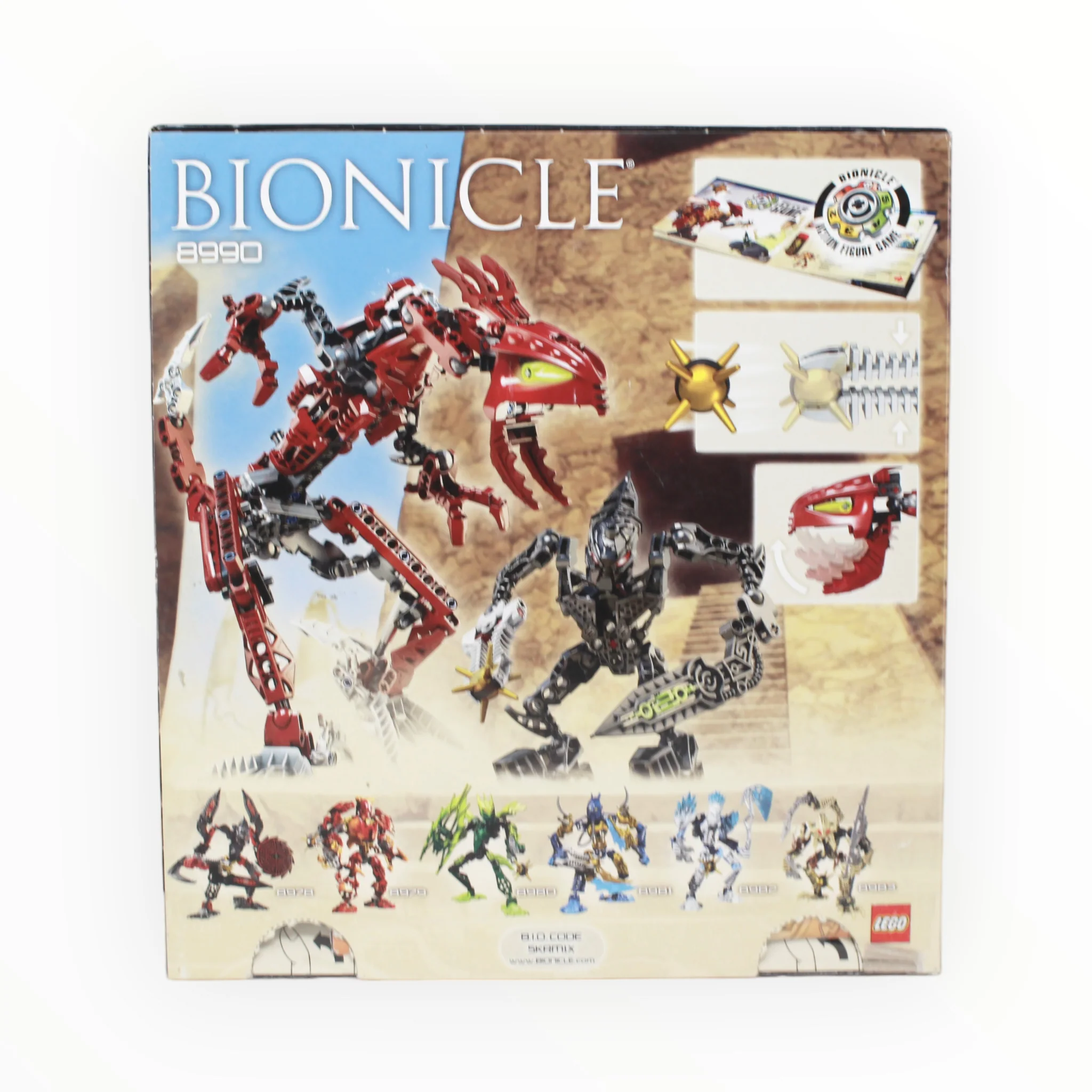 Certified Used Set 8990 Bionicle Fero & Skirmix - Image 2