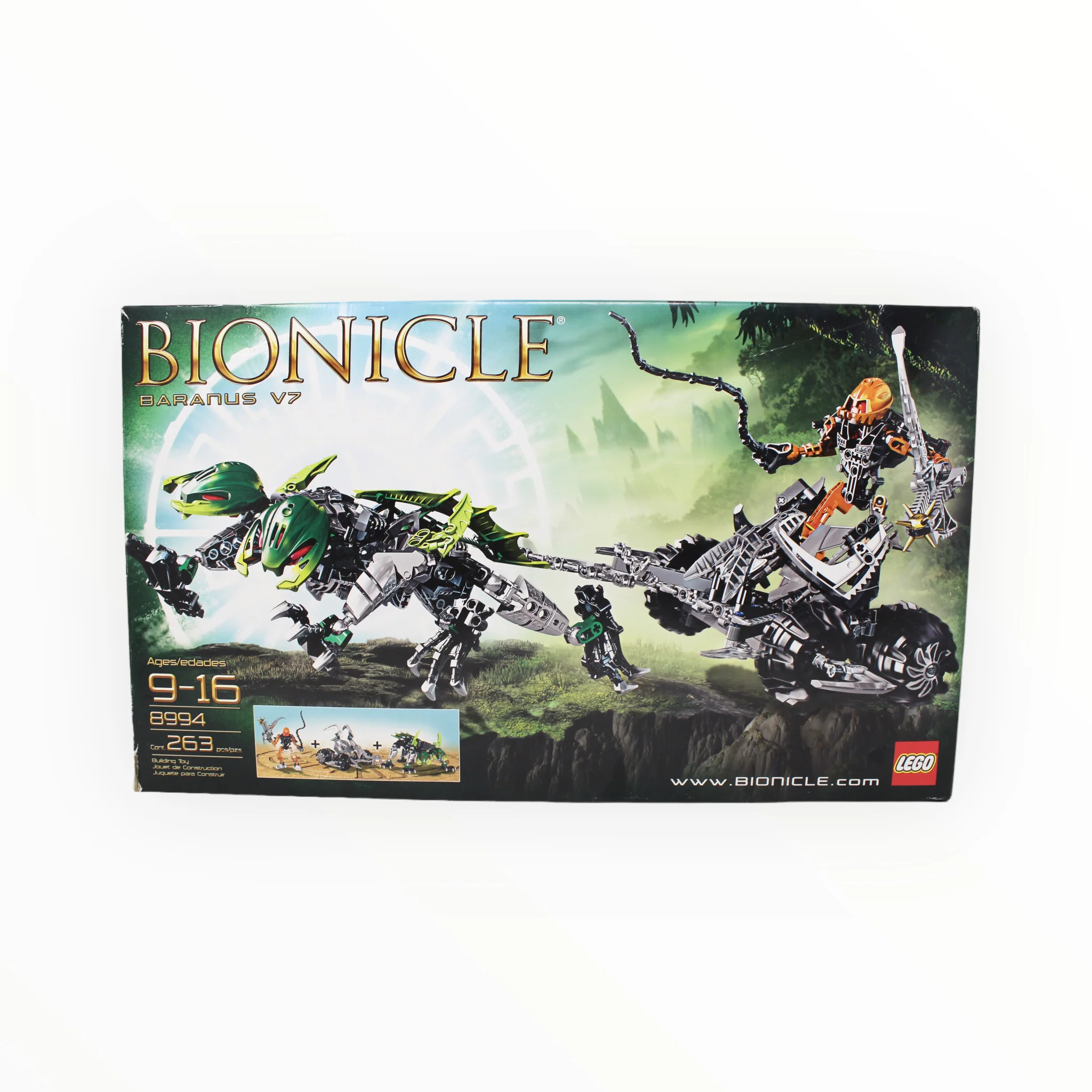 Certified Used Set 8994 Bionicle Baranus V7