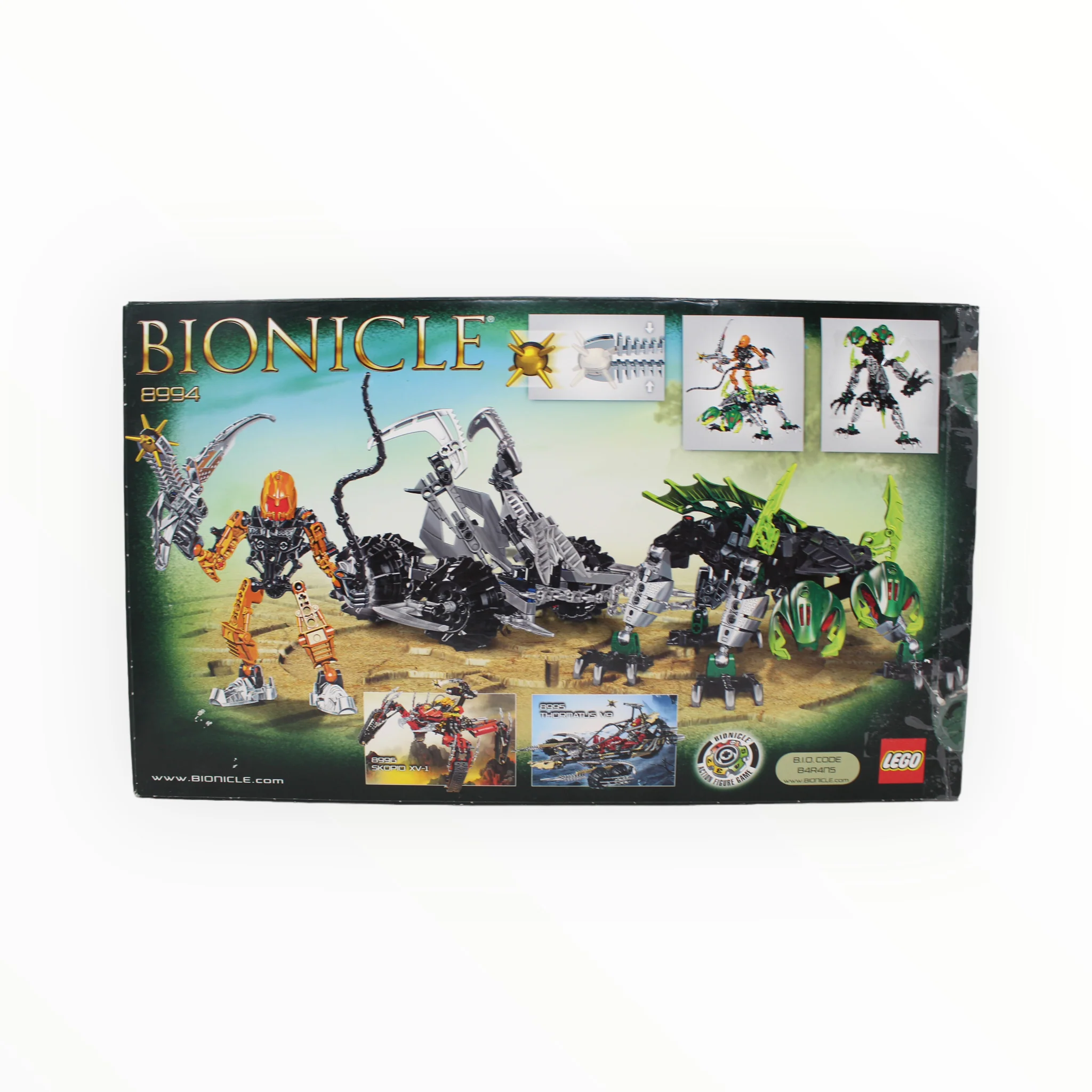 Certified Used Set 8994 Bionicle Baranus V7 - Image 2