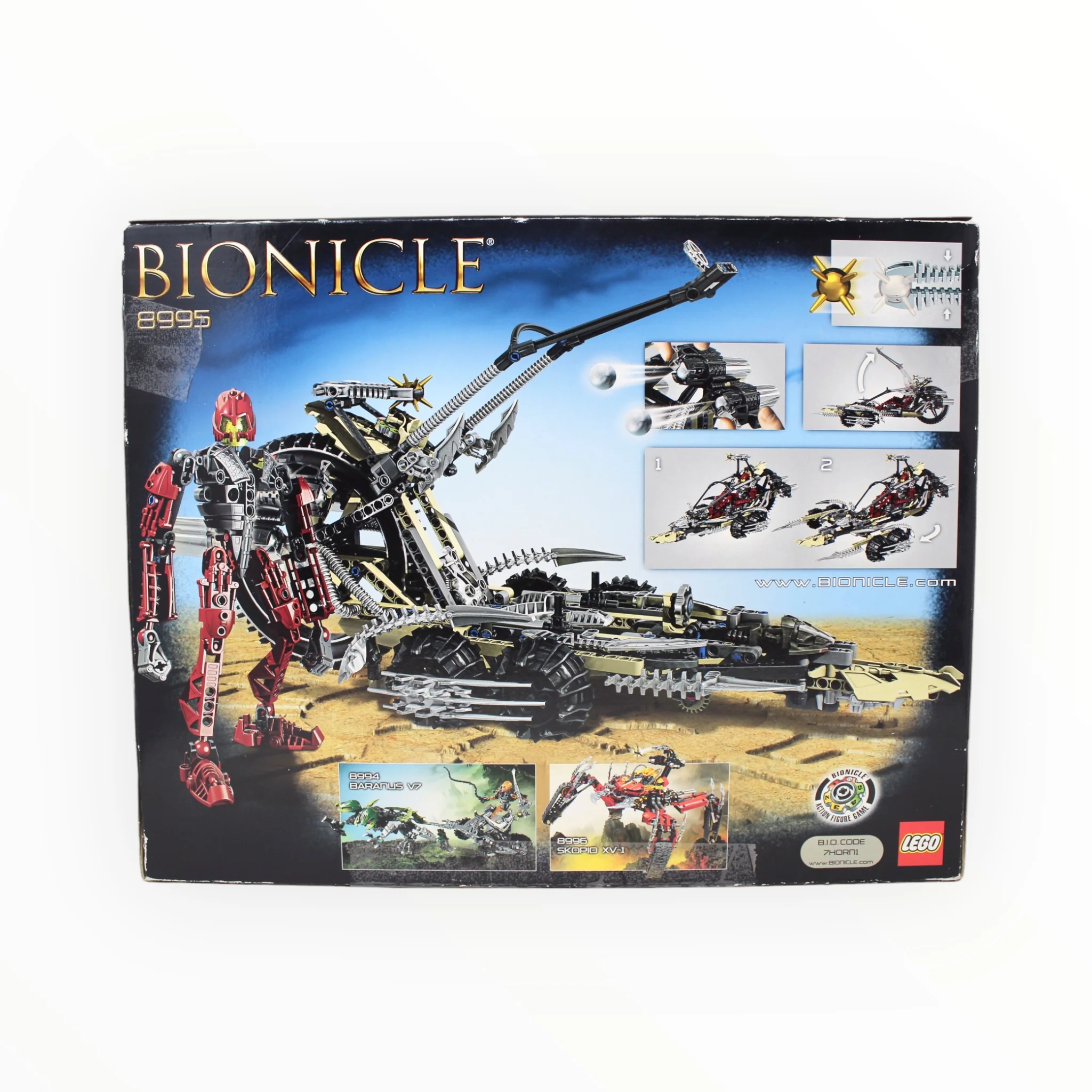 Certified Used Set 8995 Bionicle Thornatus V9 - Image 2