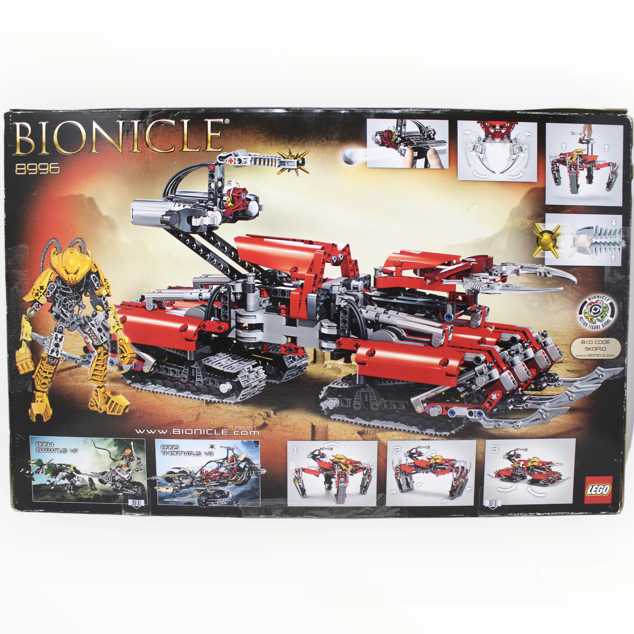 Certified Used Set 8996 Bionicle Skopio XV-1 - Image 2