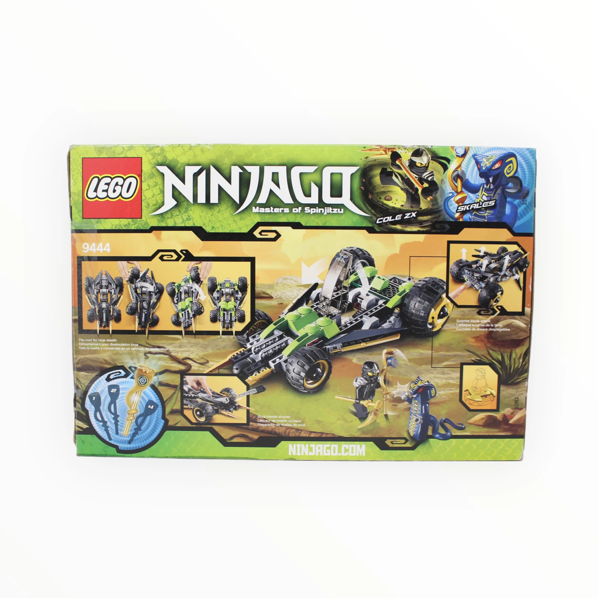 Certified Used Set 9444 Ninjago Cole’s Tread Assault - Image 2