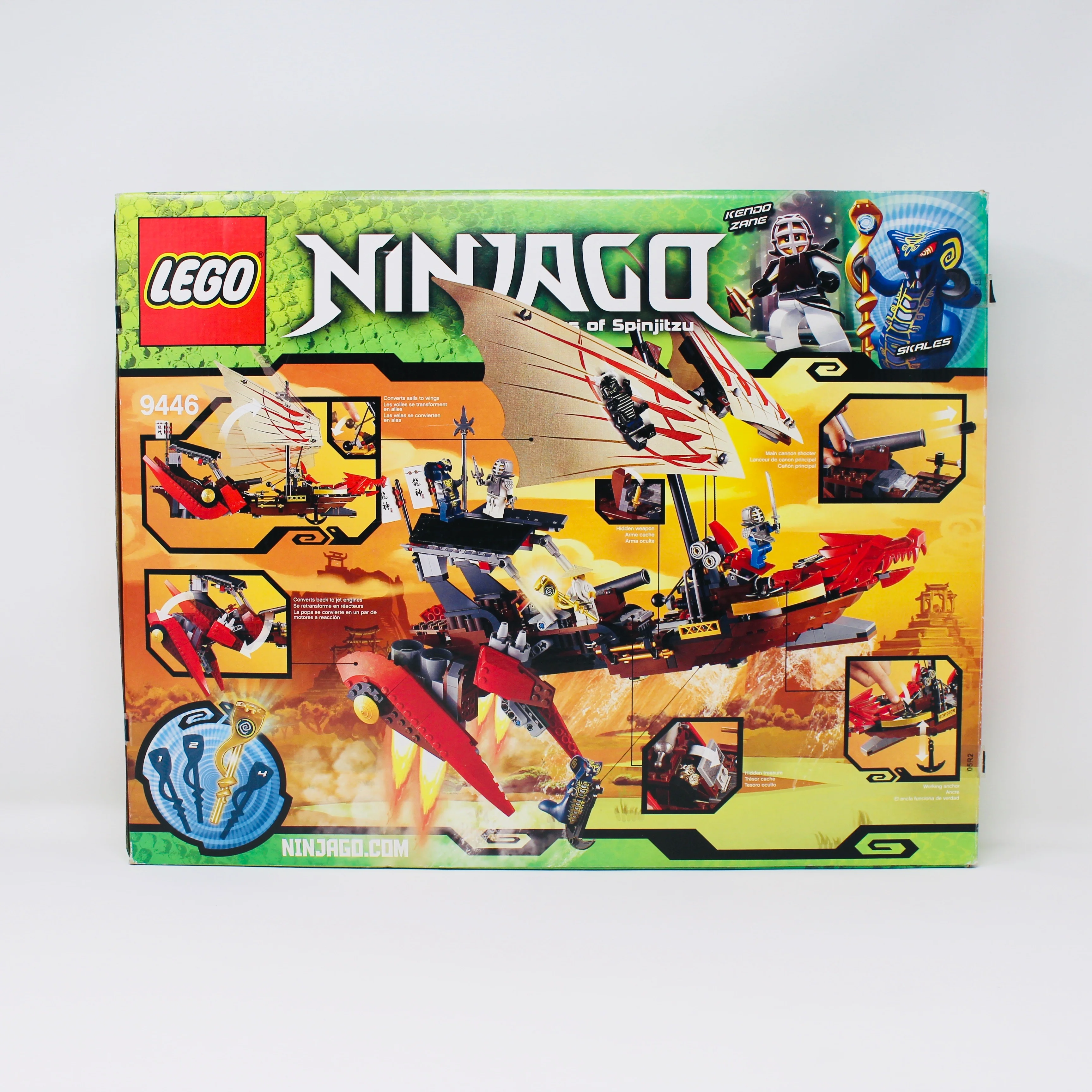Certified Used Set 9446 Ninjago Destinys Bounty (2012) - Image 2