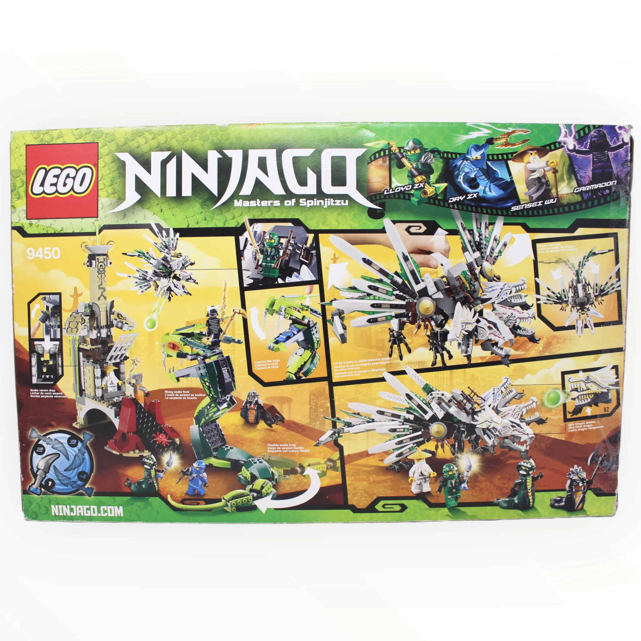 Certified Used Set 9450 Ninjago Epic Dragon Battle - Image 2