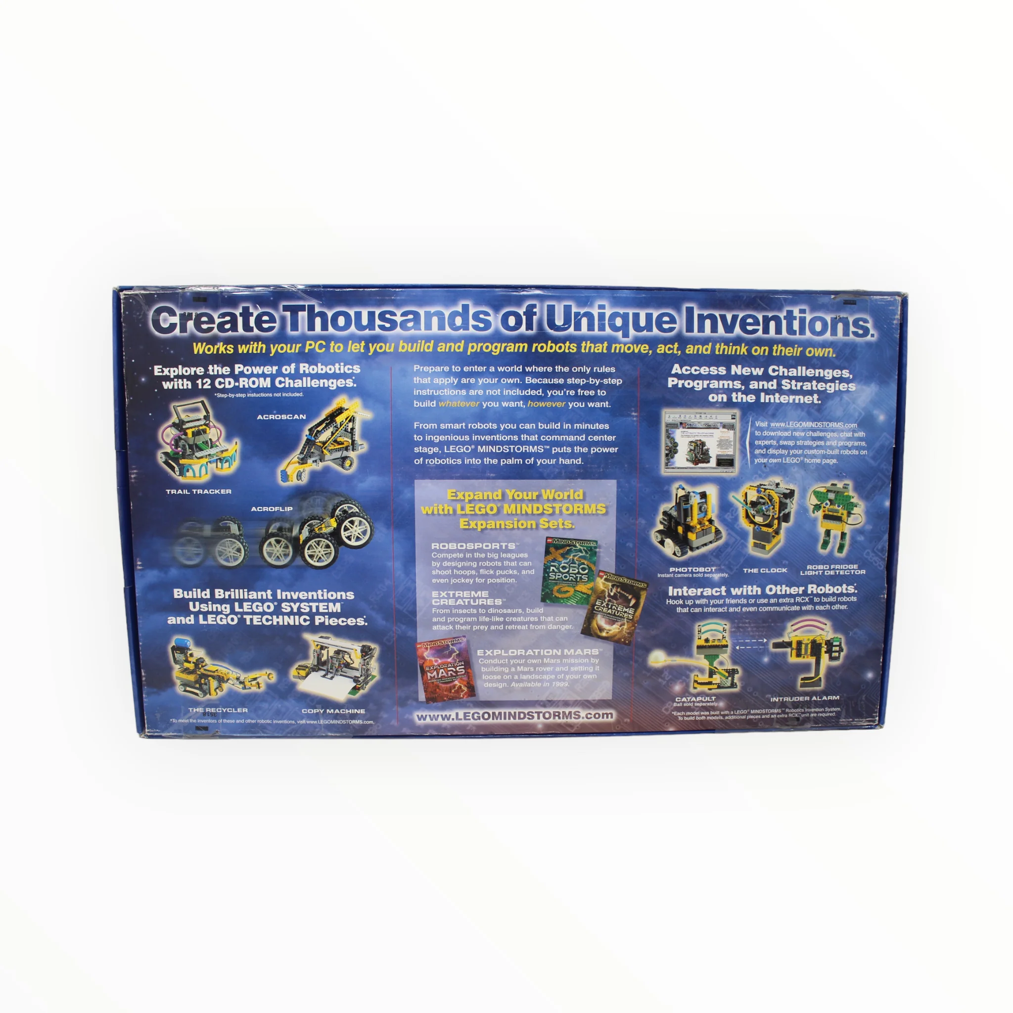 Certified Used Set 9719 Mindstorms Robotics Invention System - Version 1.0 (open box, sealed bags) - Image 2
