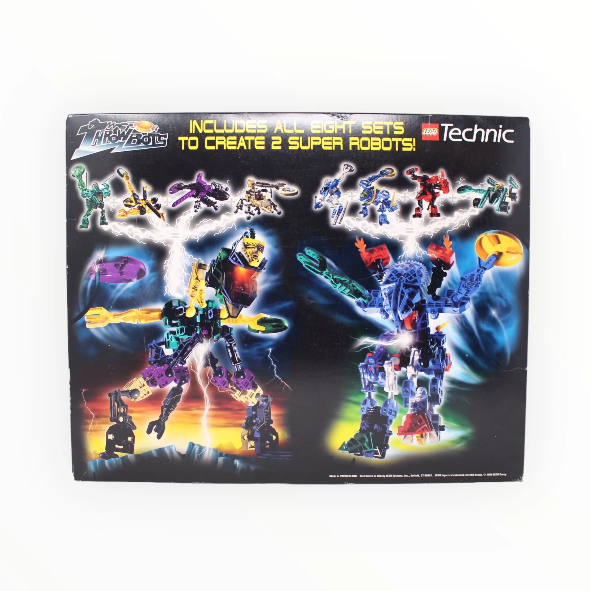 Certified Used Set Technic Throwbots Super Set (sets 8500 - 8507, open outer box, sealed inner boxes)