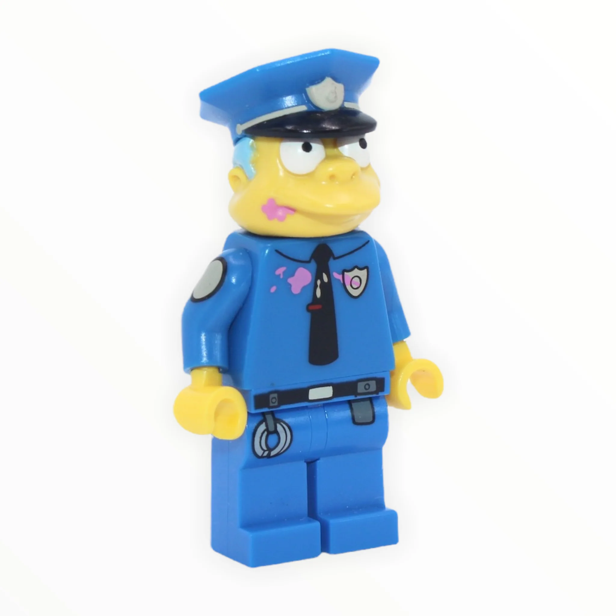 Chief Wiggum (frosting on cheek and shirt)