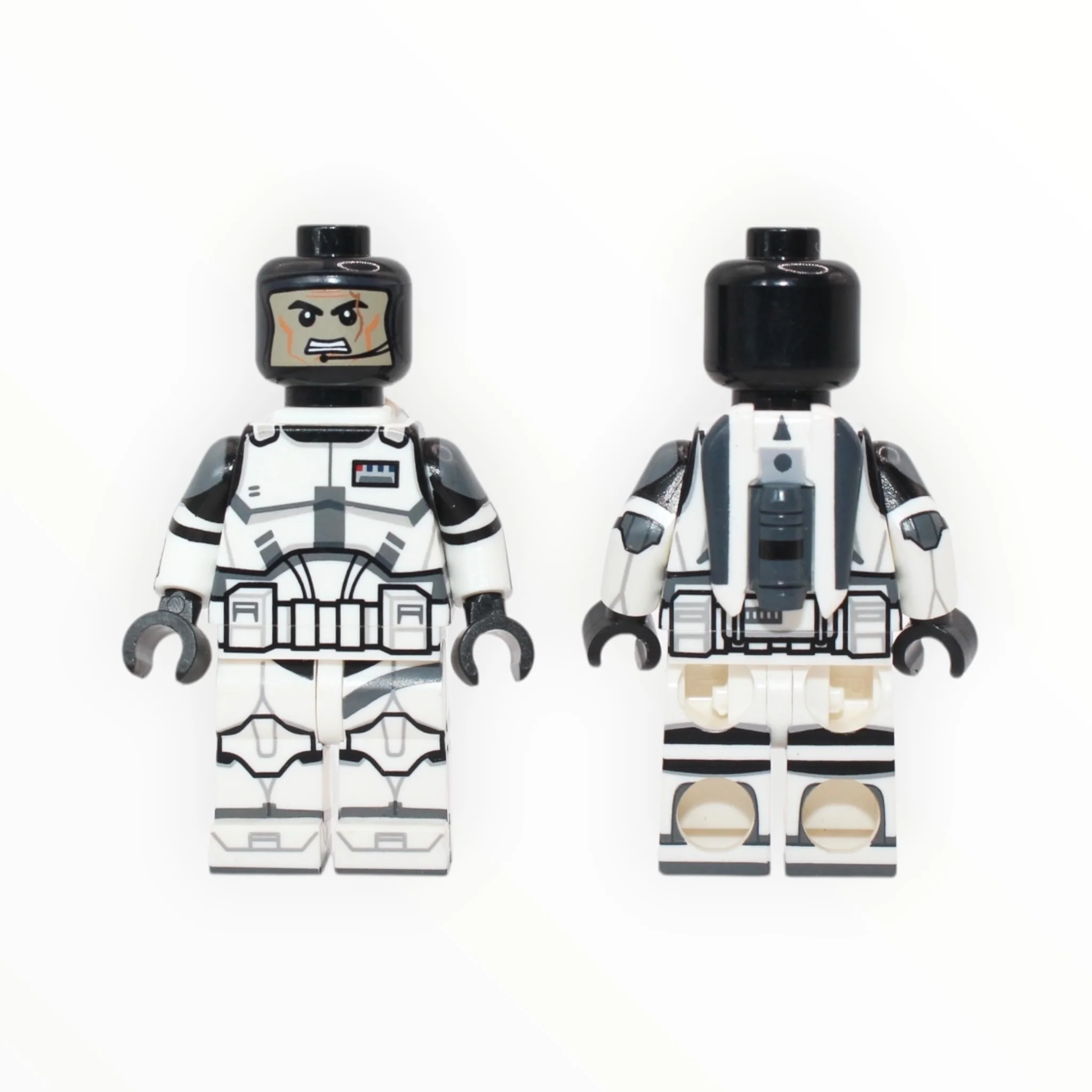 Clone Army Customs - Imperial Clone Commander Cody (with jetpack, printed face) - Image 2