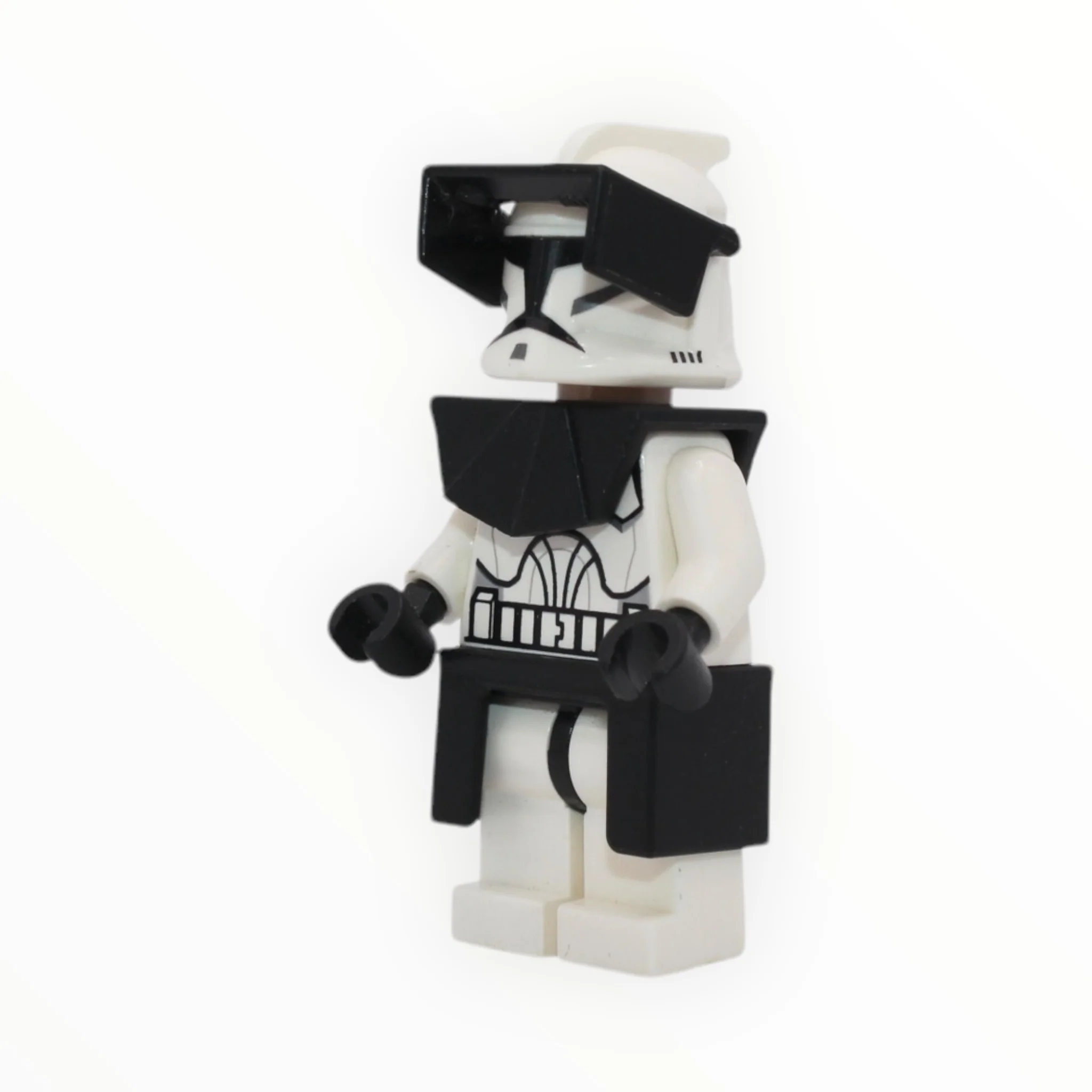 Clone Trooper (Phase I, black kama, pauldron, visor)
