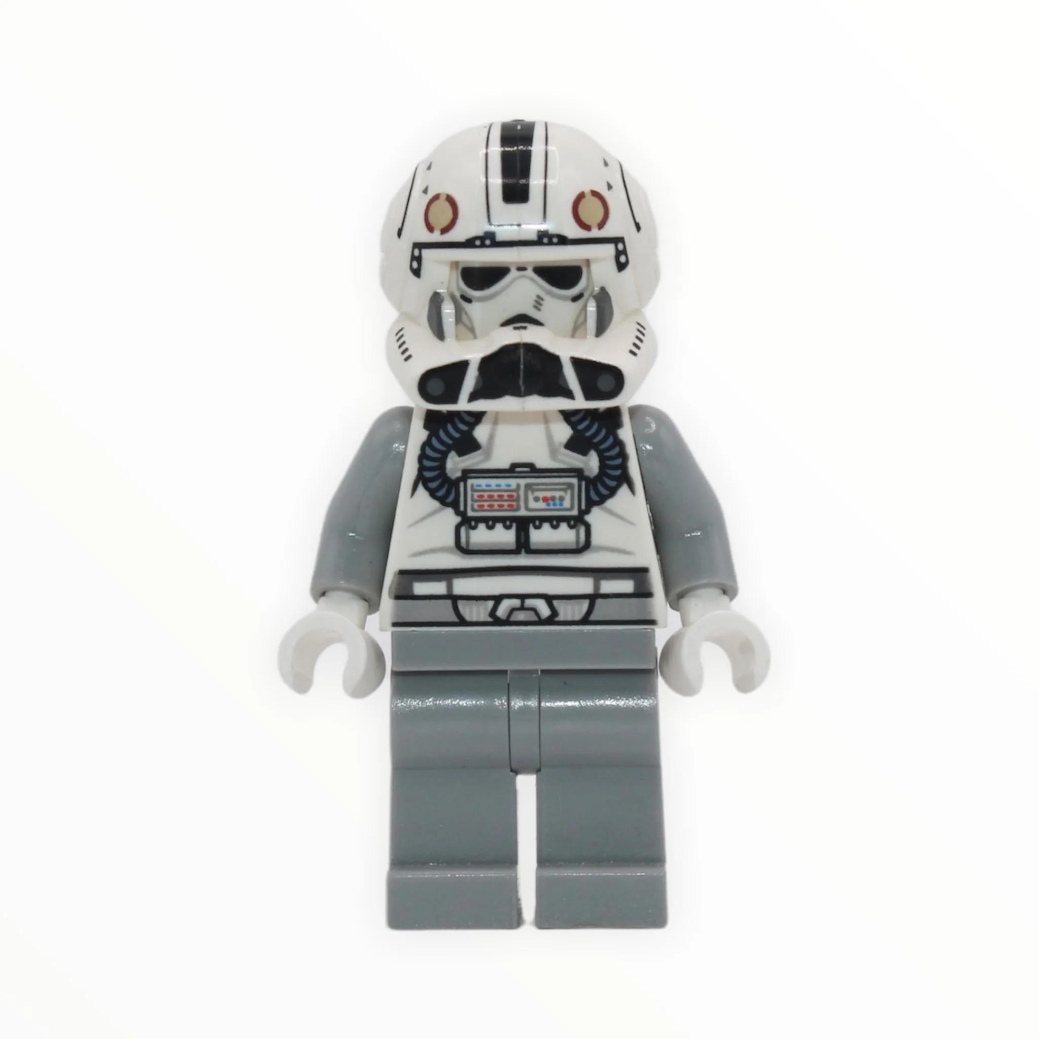 Clone V-Wing Pilot (Phase II, light bluish gray arms and legs, 2014)