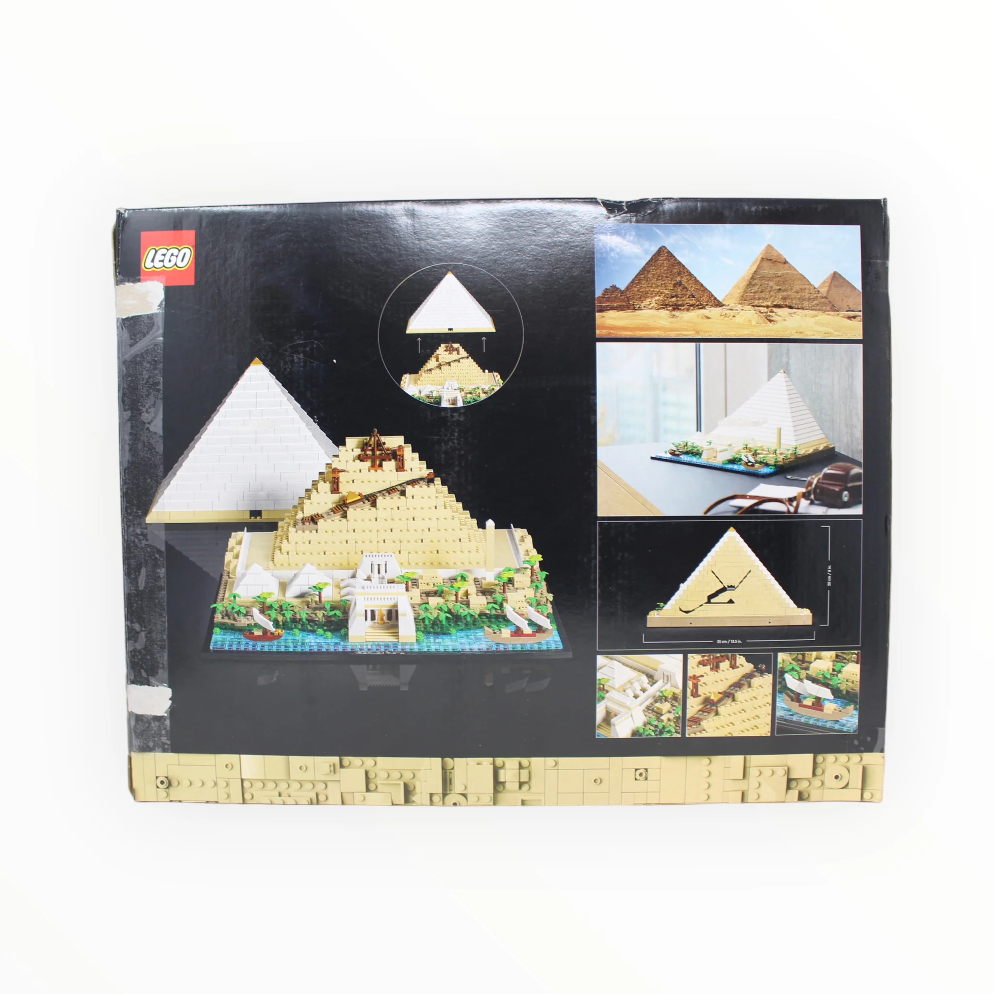 Certified Used Set 21058 Architecture The Great Pyramid of Giza (bags 4-8 still sealed) - Image 2