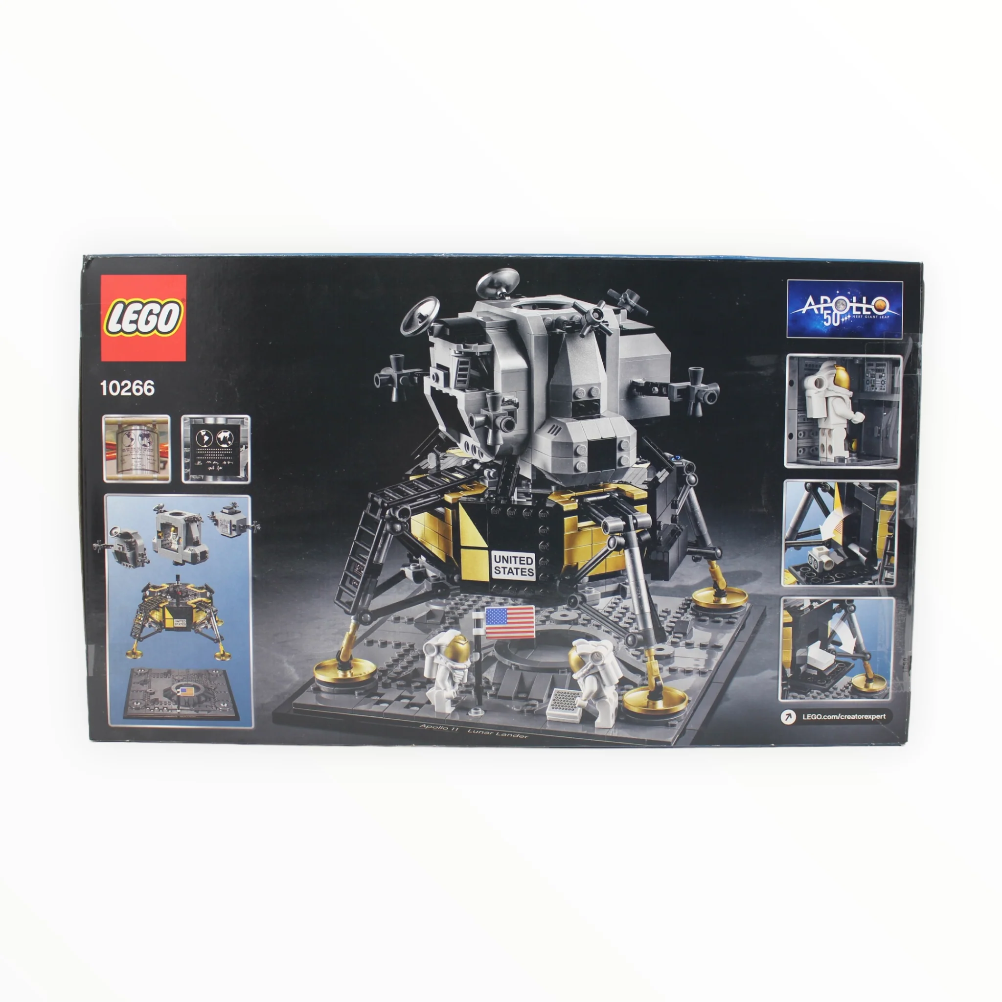 Certified Used Set 10266 Creator NASA Apollo 11 Lunar Lander - Image 2