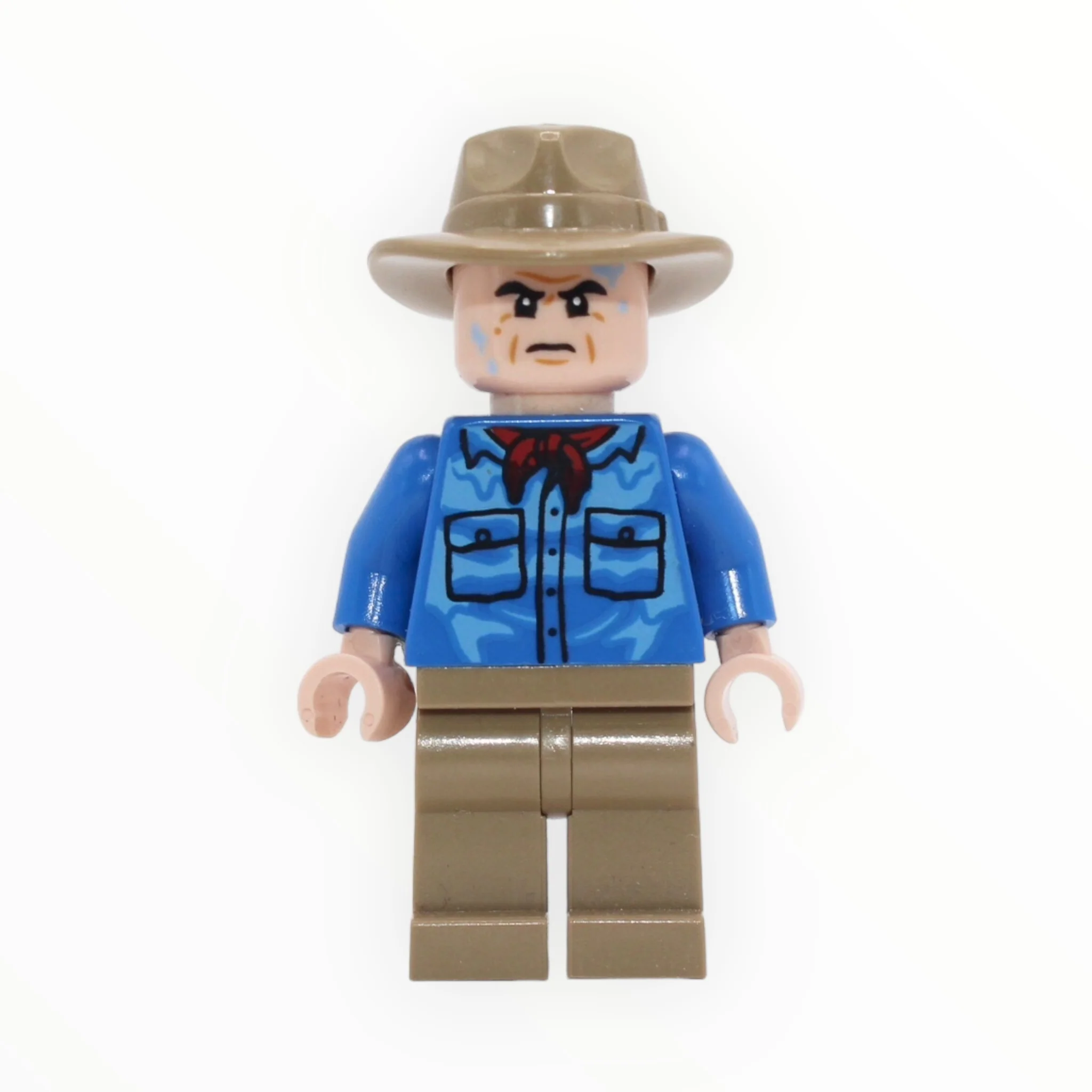 Dr. Alan Grant (water stains, dark tan fedora)