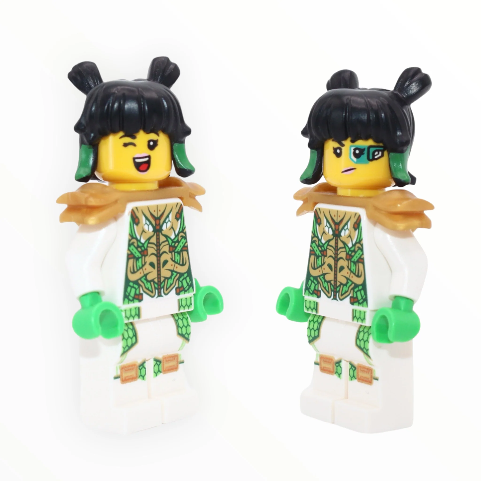 Dragon Armor Mei (gold shoulder pads, green eyepiece, 2021)