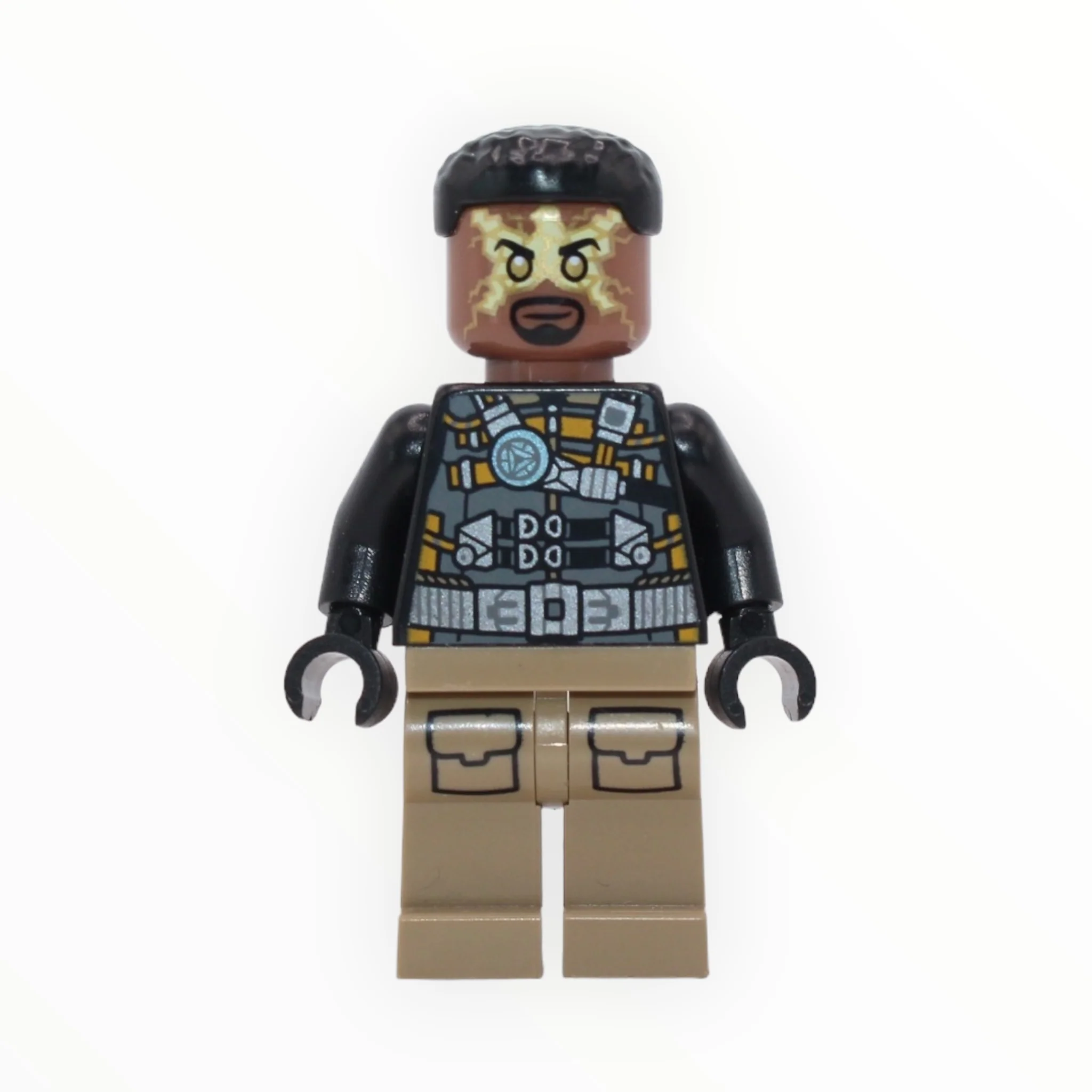Electro (black torso, dark tan legs, 2023)