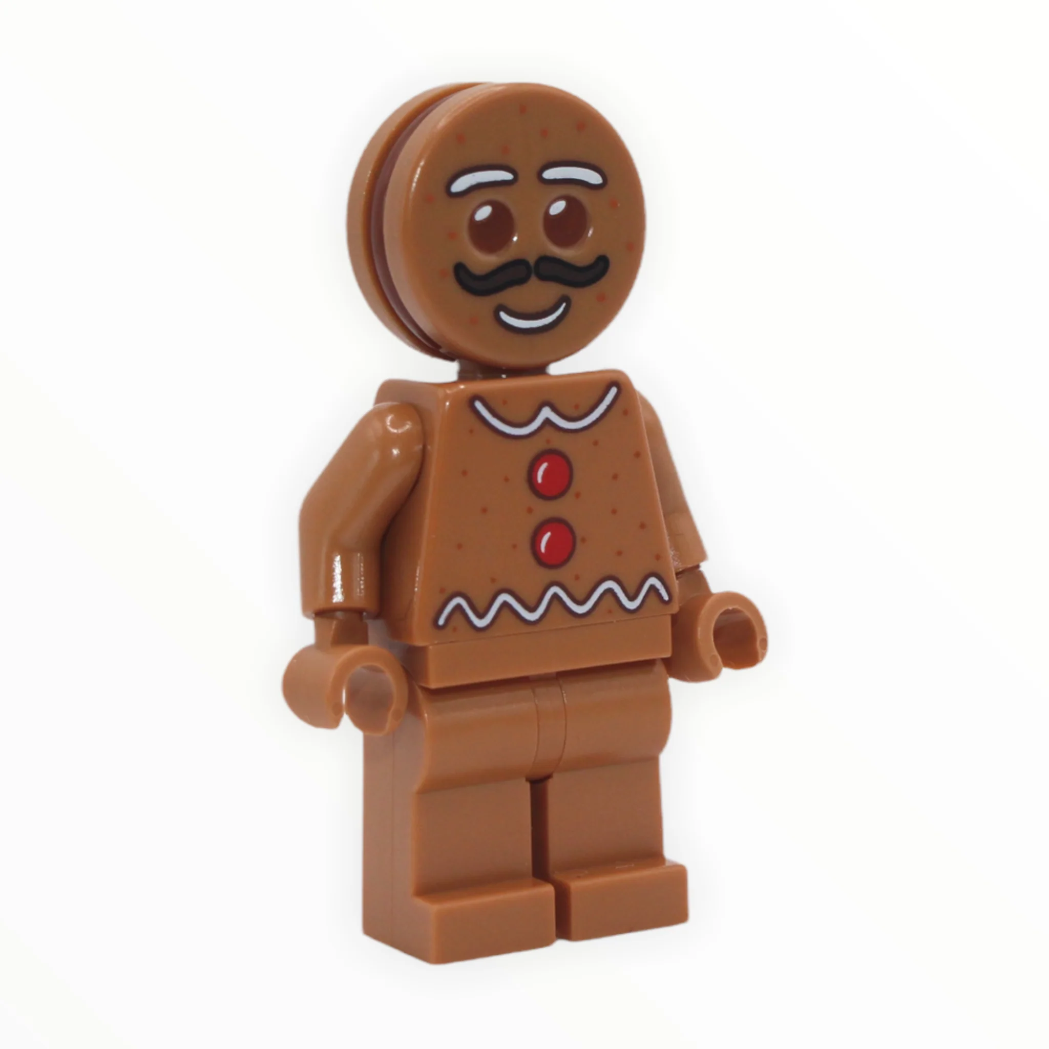 Gingerbread Man with mustache