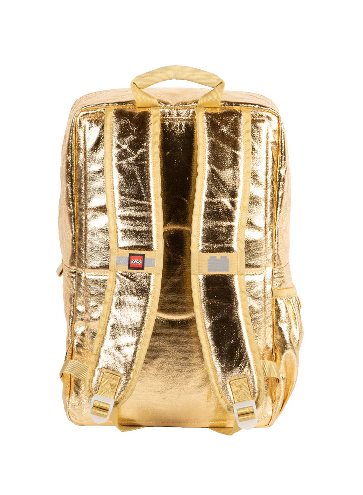 Gold LEGO Brick Backpack - Image 3