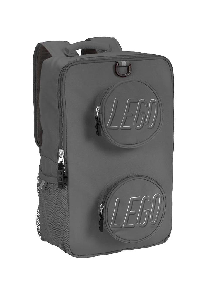 Dark Grey LEGO Brick Backpack