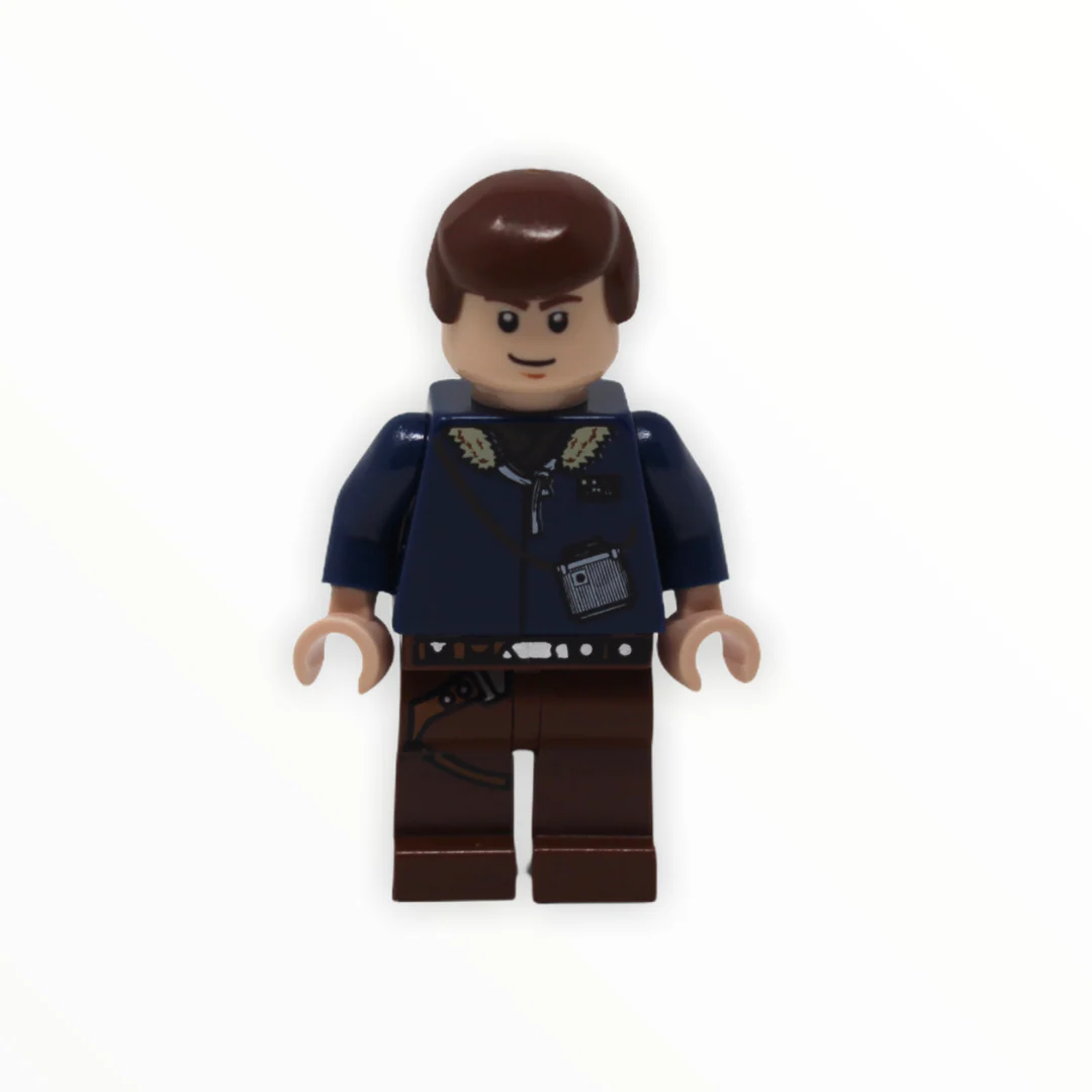 Han Solo (Hoth outfit, reddish brown legs, pupils, 2010)