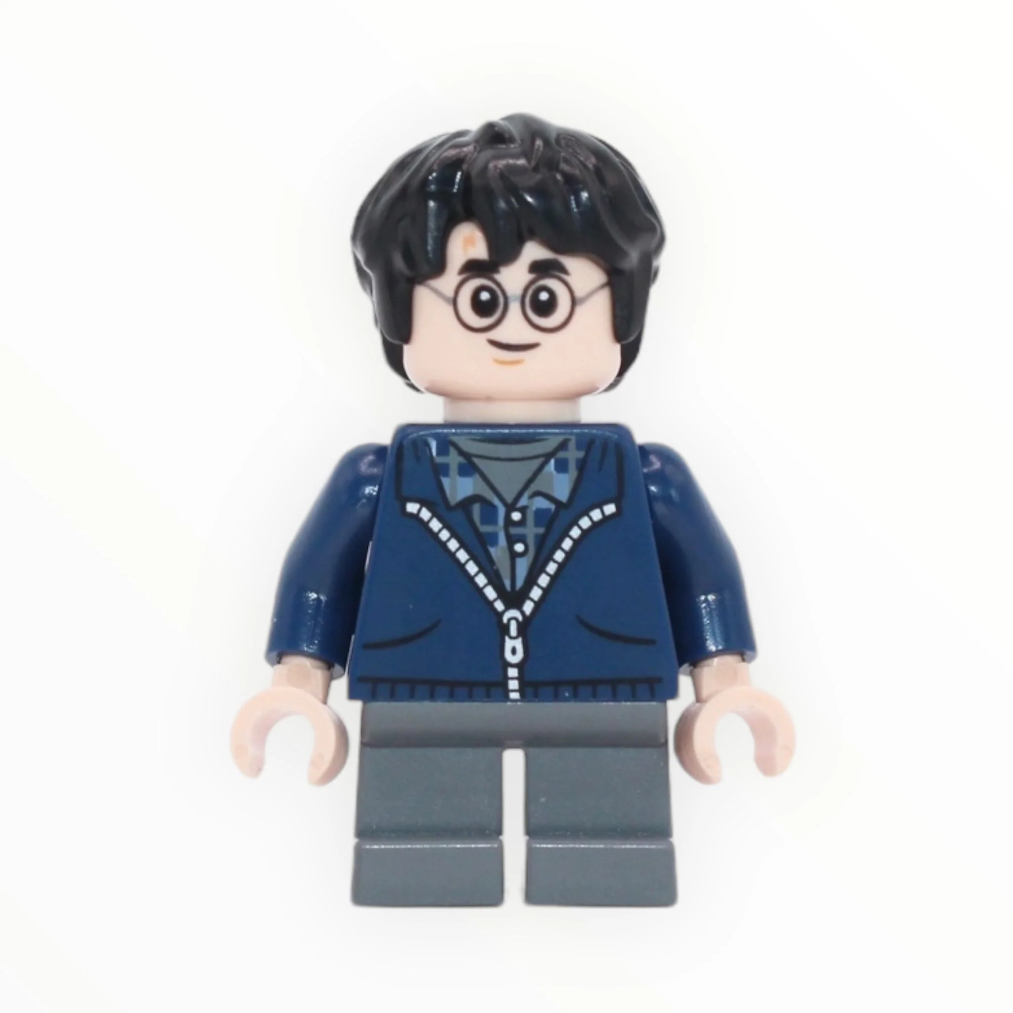 Harry Potter (dark blue hoodie, dark bluish gray legs, 2024) - Image 2