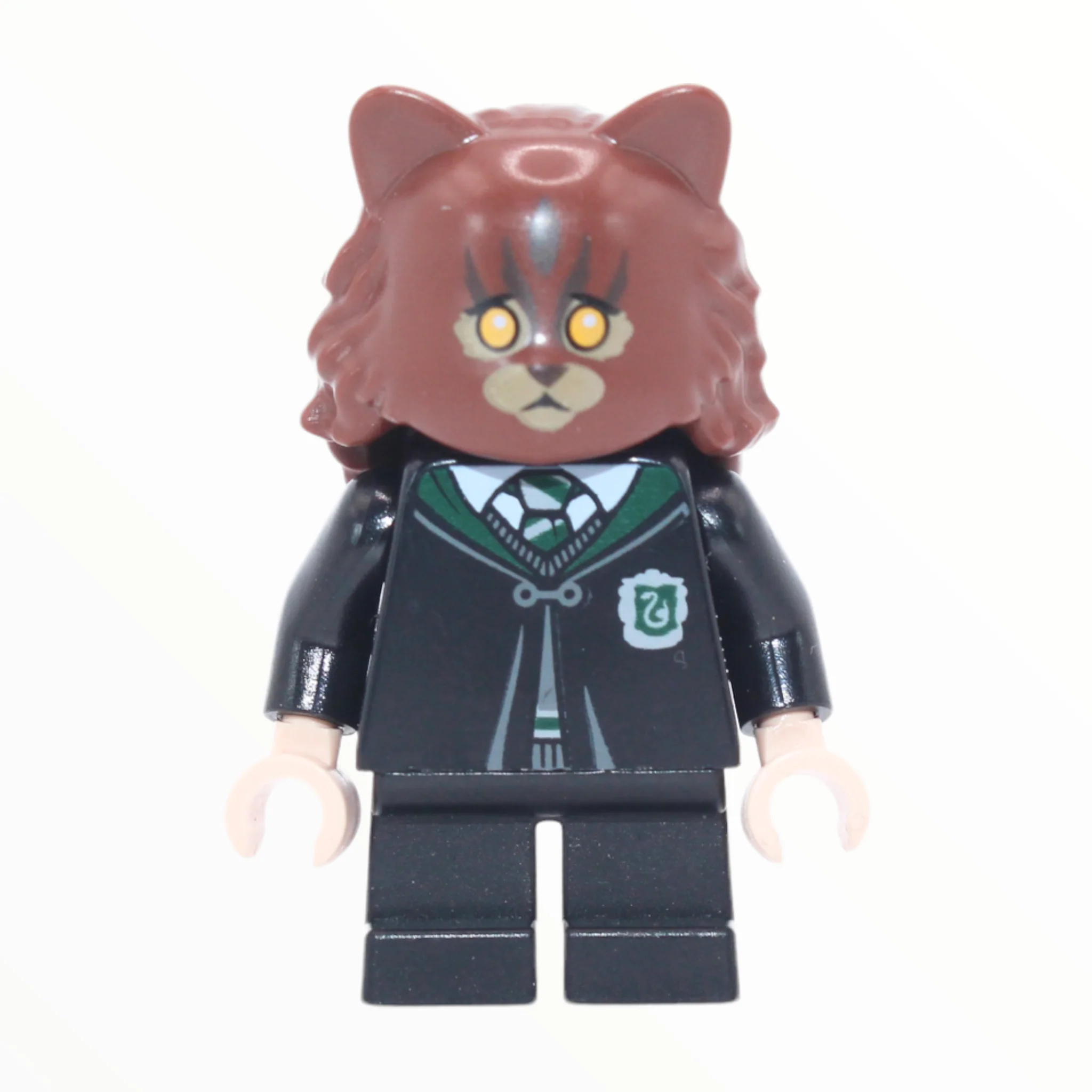 Hermione Granger (Slytherin robe, cat transformation, 2021)