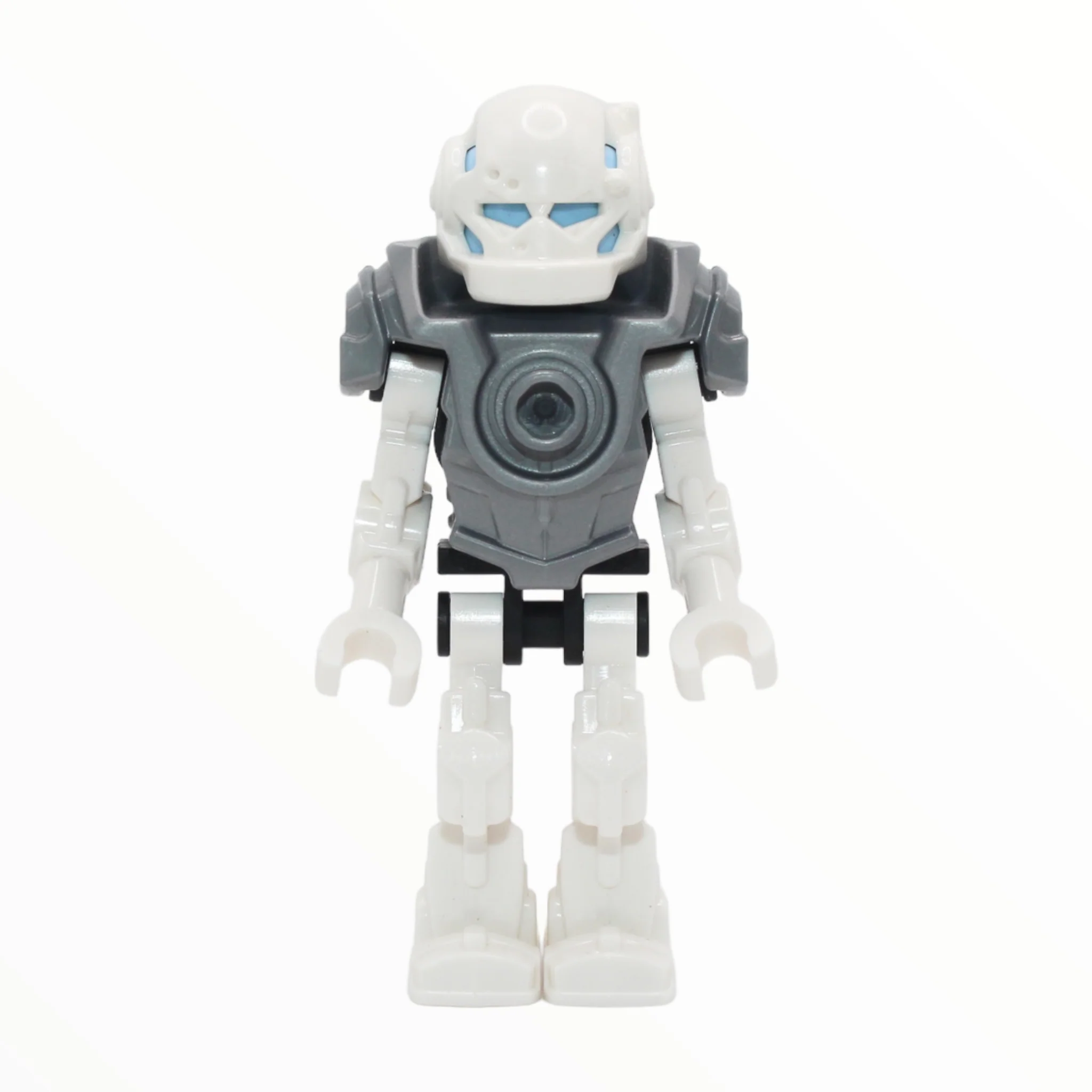 Hero Factory Stormer (minifigure, flat silver armor)