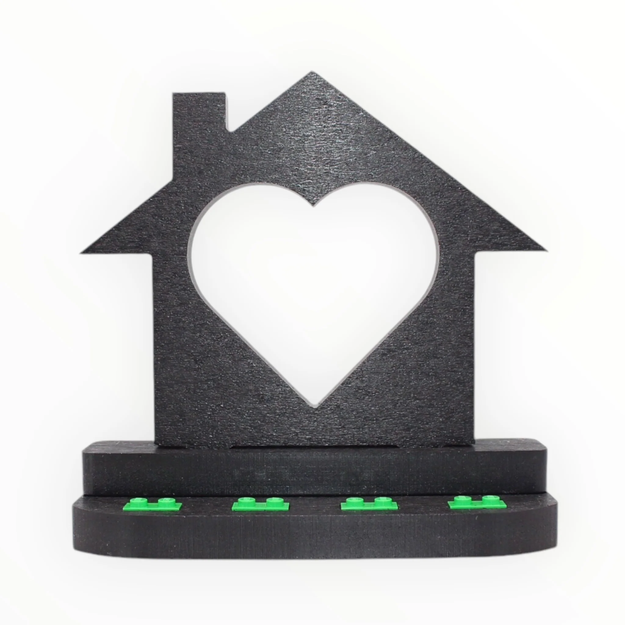 Home Display Stand (black with green studs) - Image 2