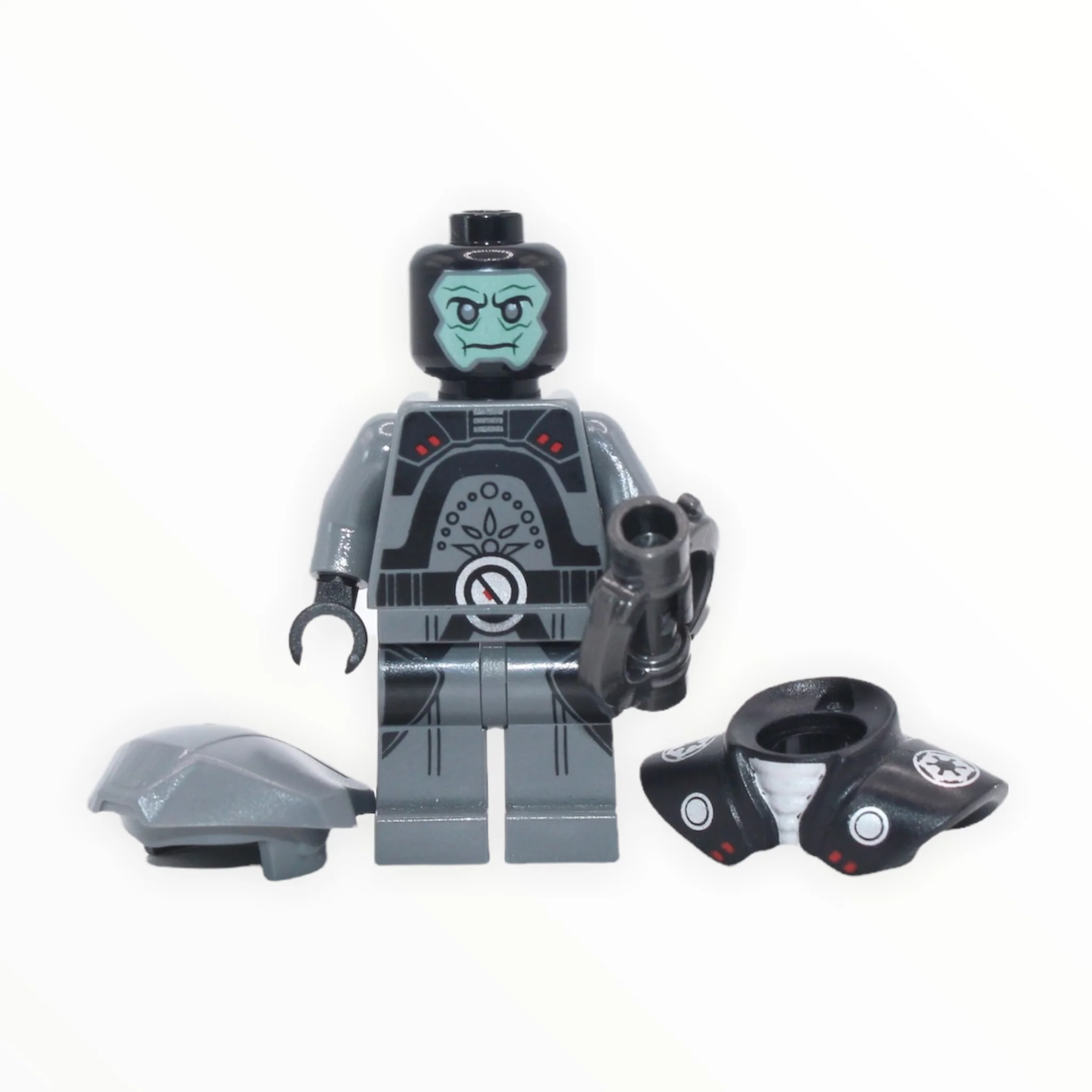 Imperial Inquisitor - Fifth Brother (dark bluish gray outfit, with Inquisitor hilt, 2016) - Image 2