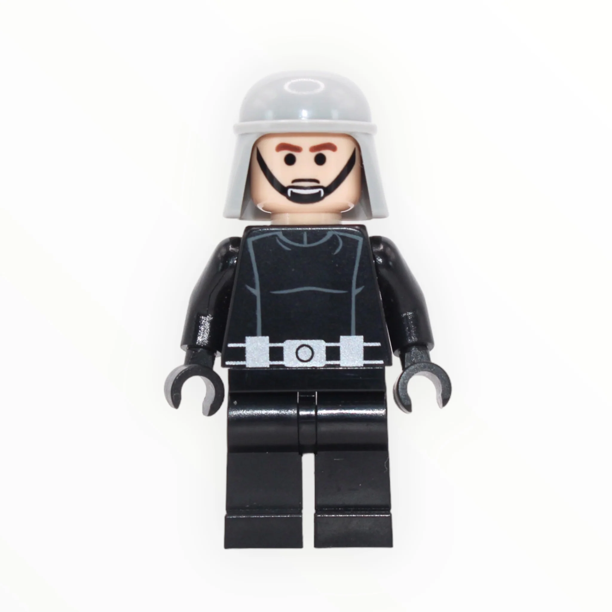 Imperial Trooper (black outfit, light bluish gray helmet, 2008)