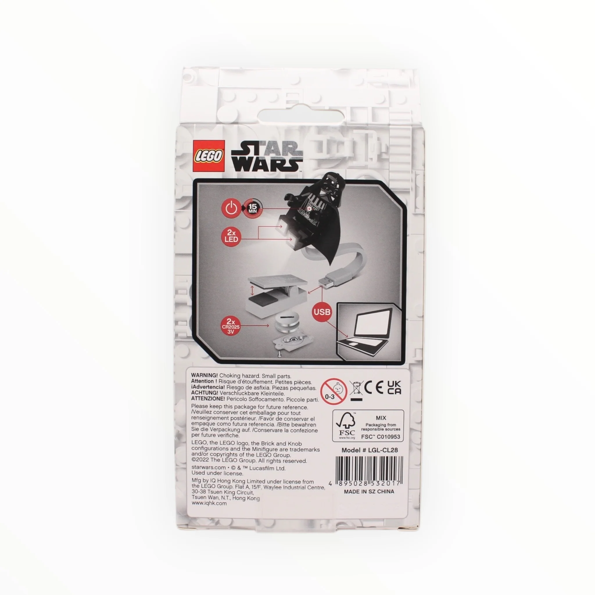 LEDLite Darth Vader Book Light - Image 2