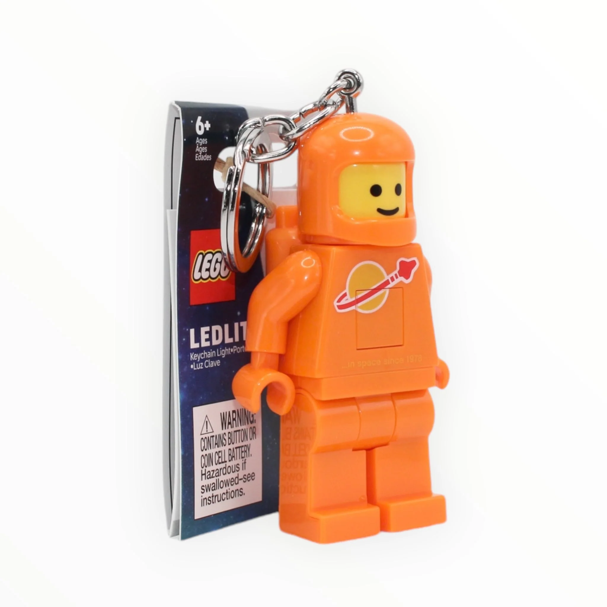 LEDLite Classic Orange LEGO Spaceman Keylight - Image 2