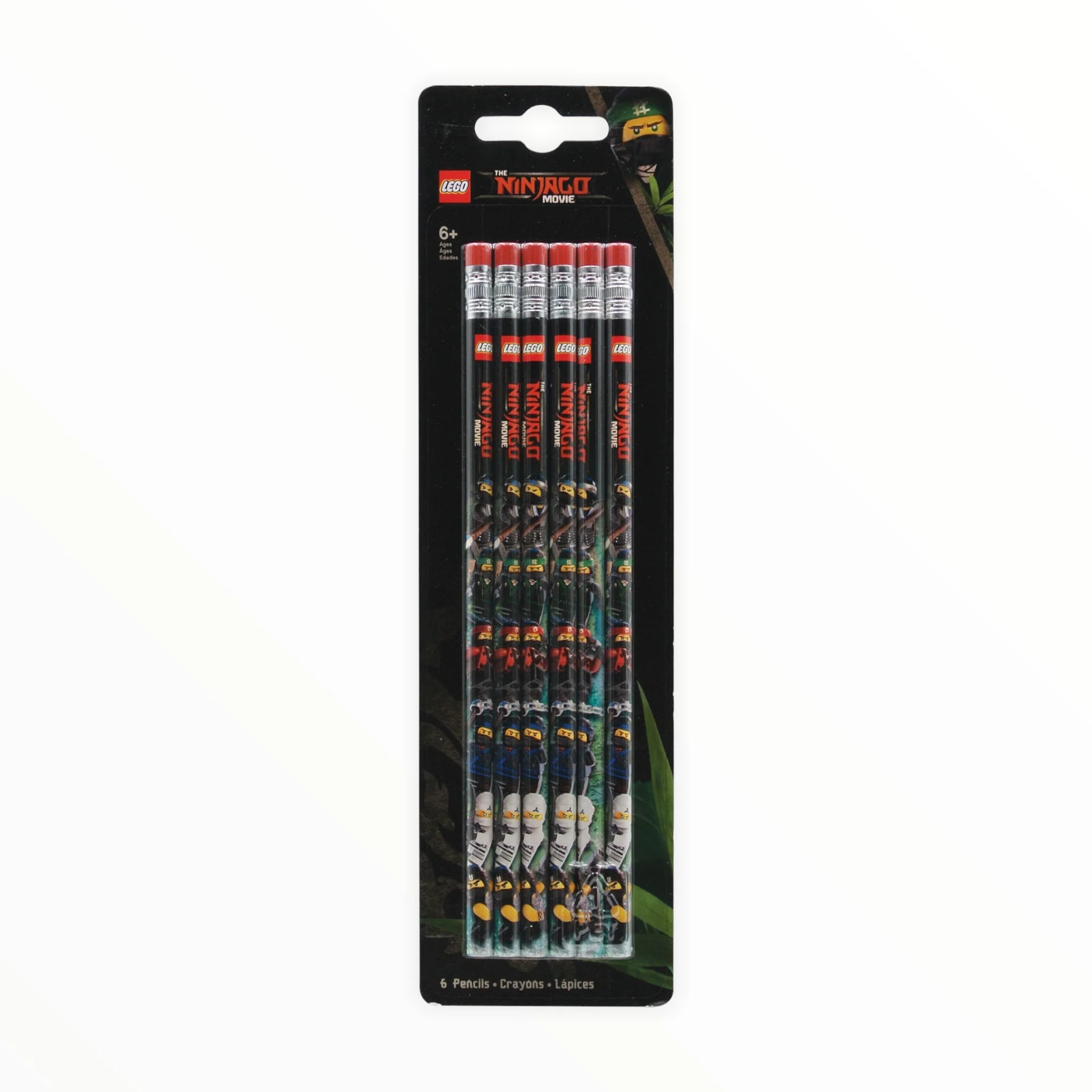 LEGO Graphite Pencils (6 pack) - LEGO Batman Movie / LEGO Ninjago Movie - Image 3