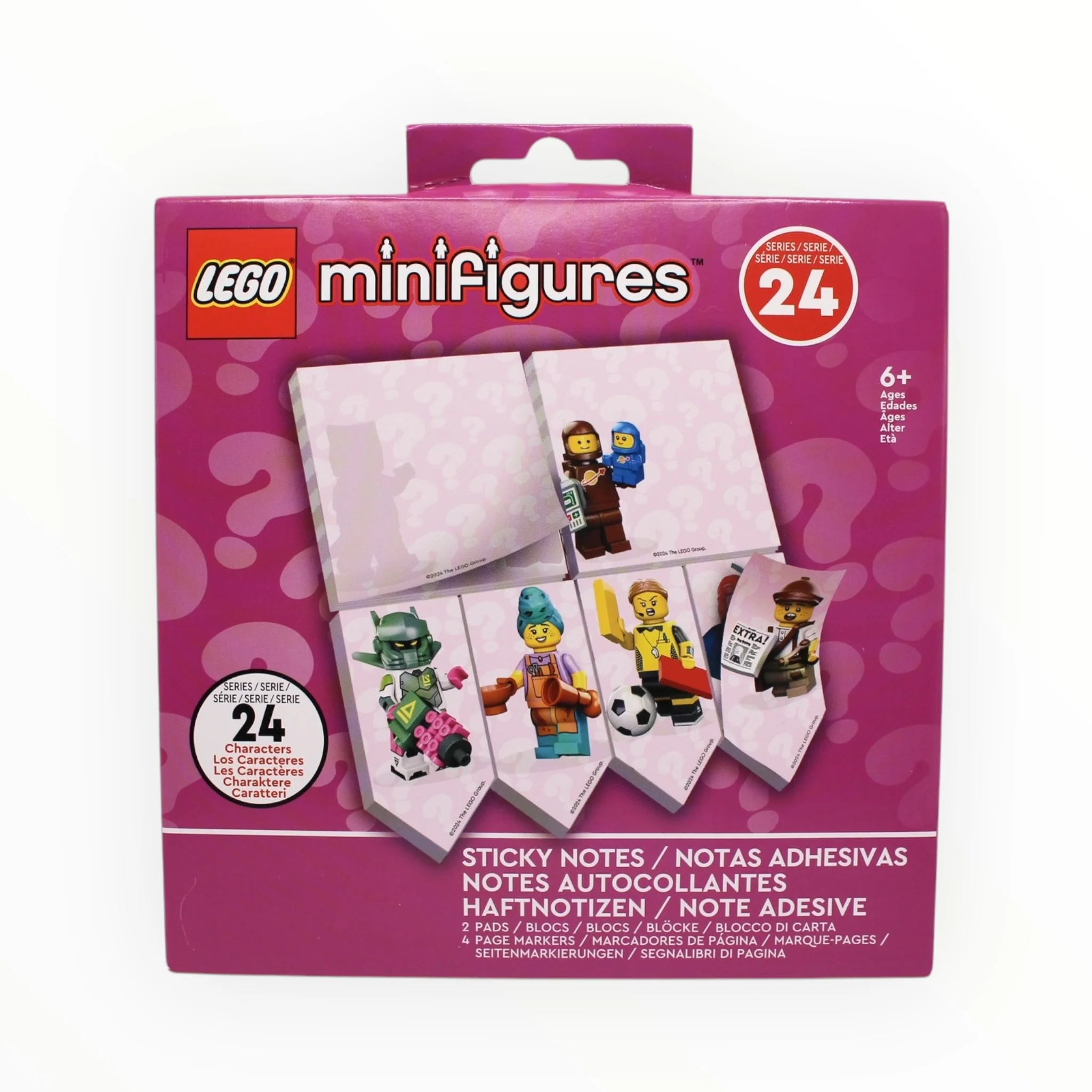 LEGO Series 24-Themed Sticky Notes