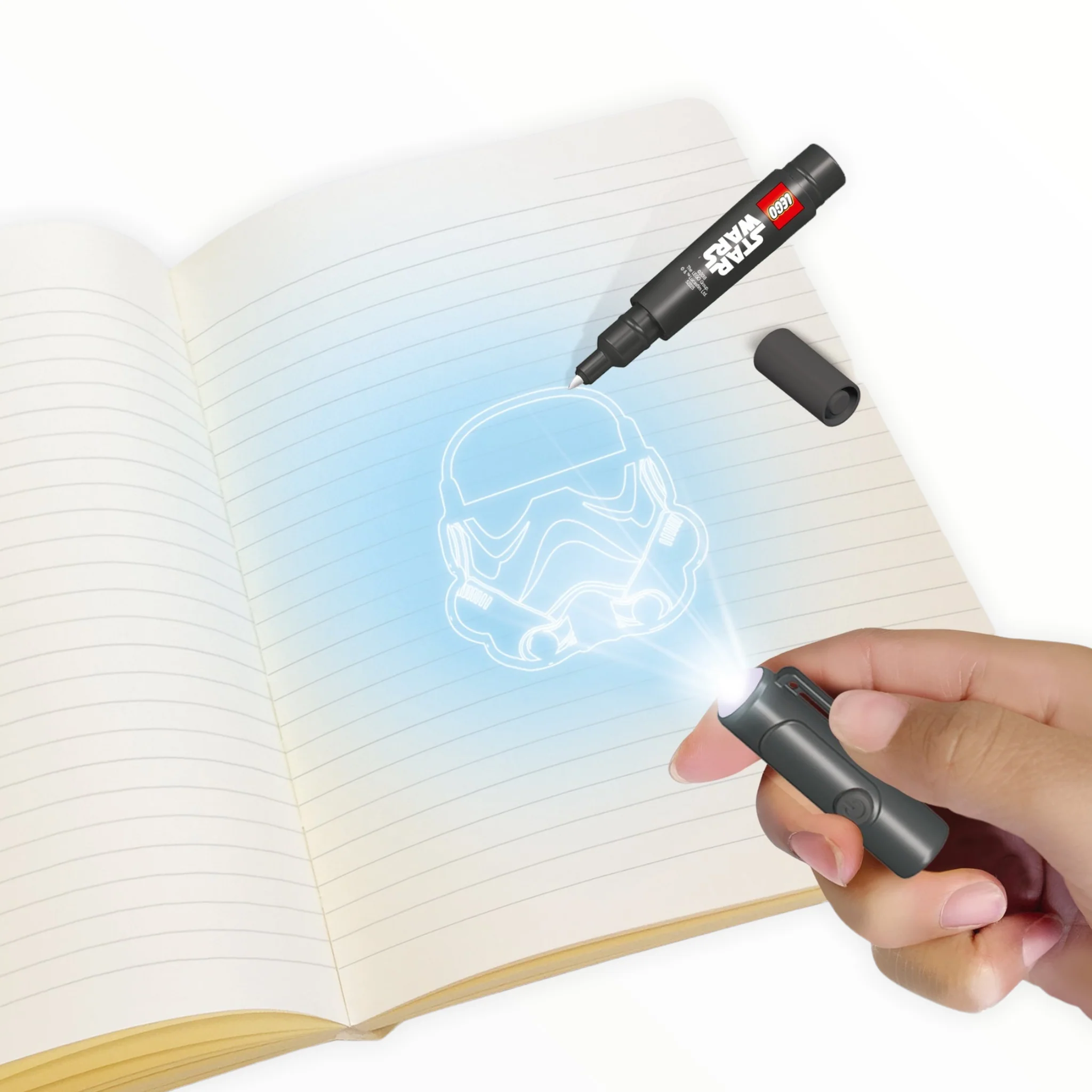 LEGO Star Wars Invisible Writer Set (pen and journal) - Image 3