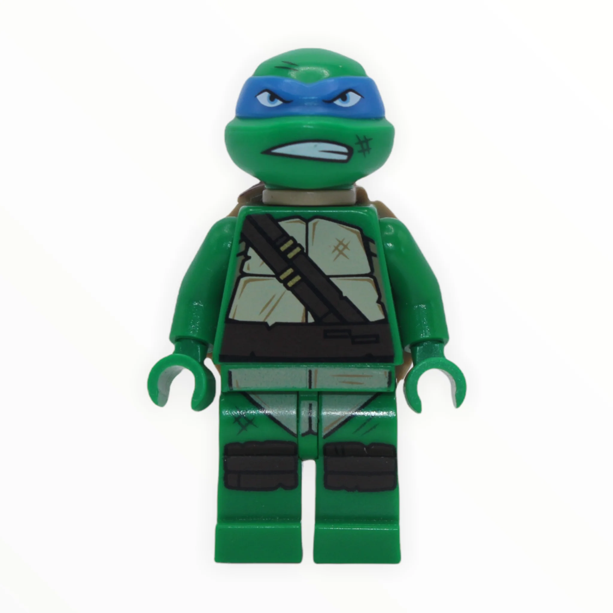 Leonardo (2012 TMNT, gritted teeth, smudges)