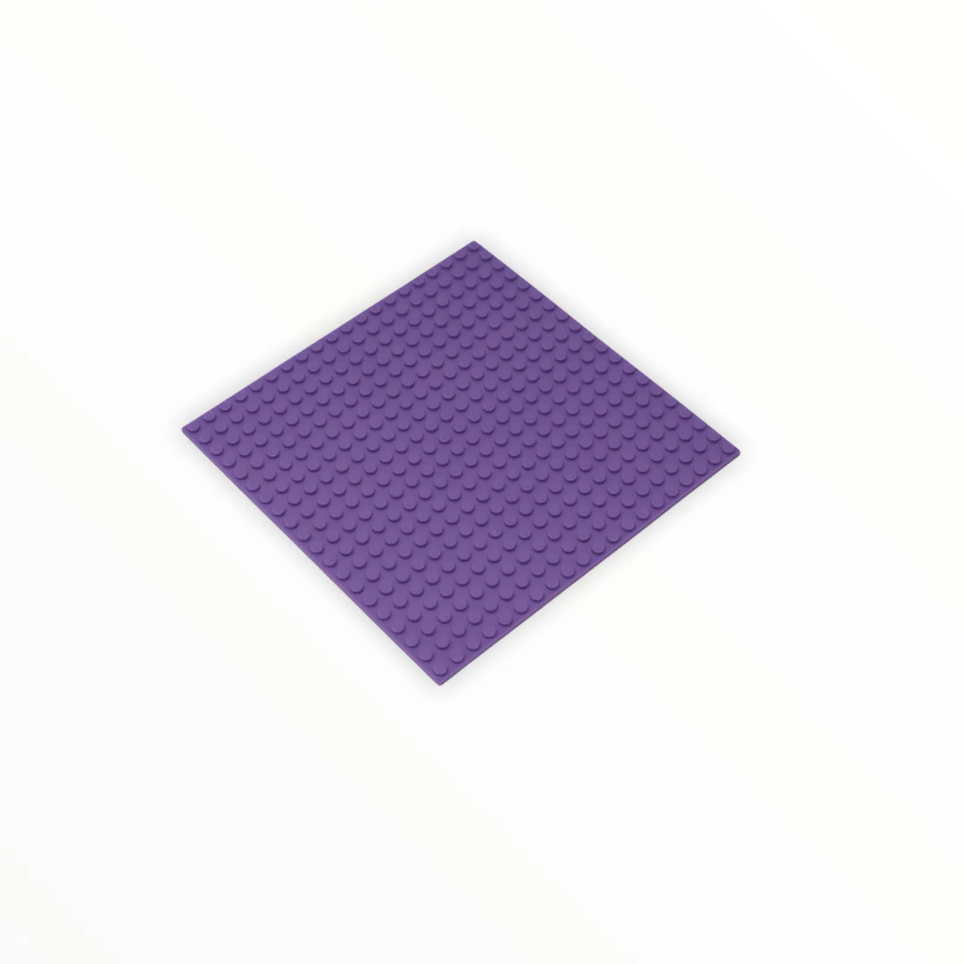 Light Purple LEGO® Compatible Baseplates 6x6