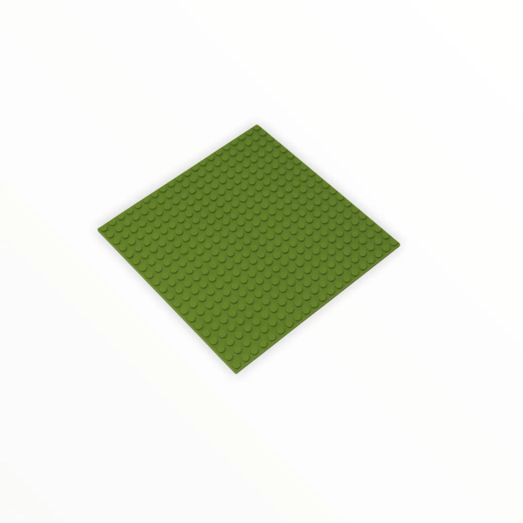 Lime Green LEGO® Compatible Baseplates 6x6