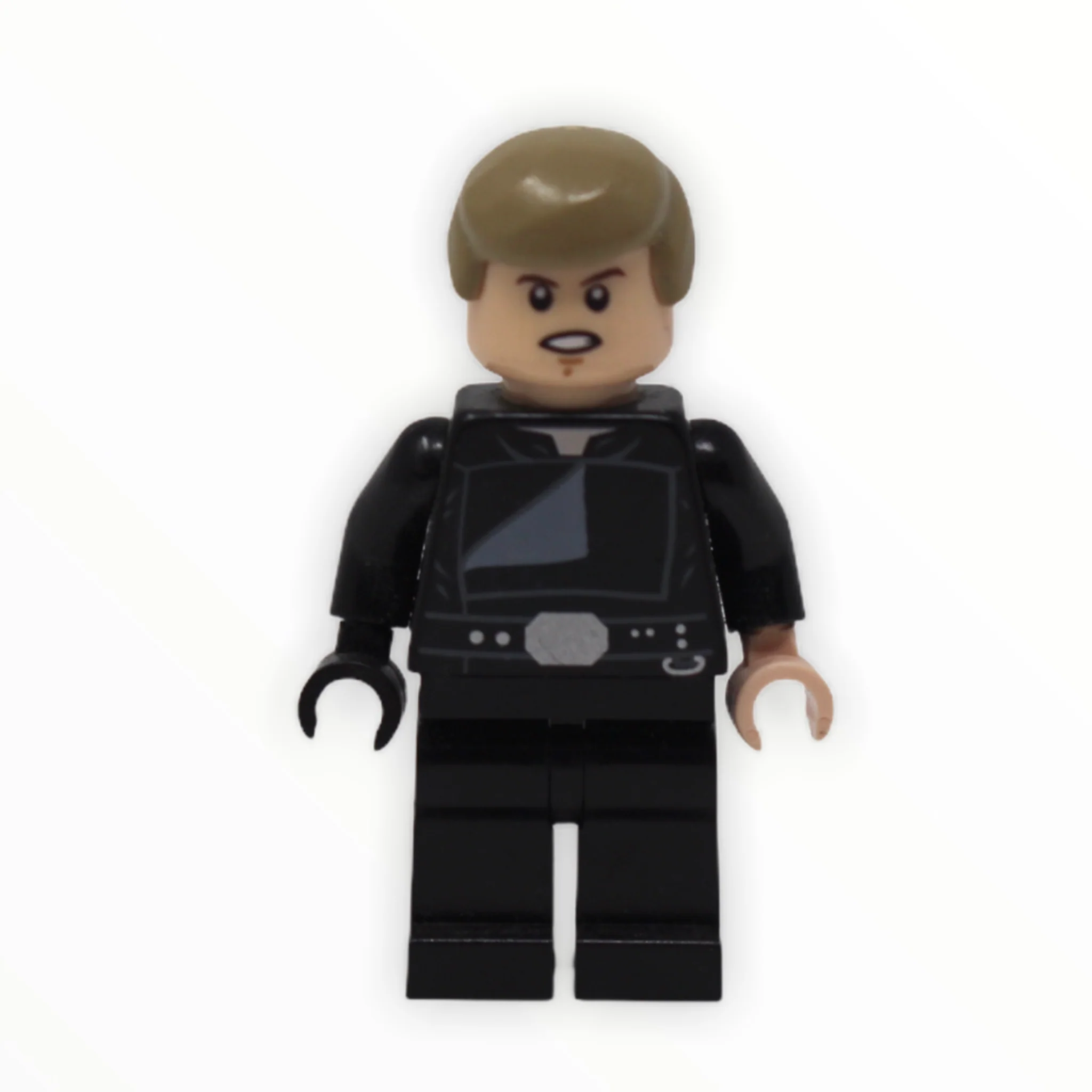 Luke Skywalker (Jedi Master, smile/ open mouth angry, open shirt, 2013)