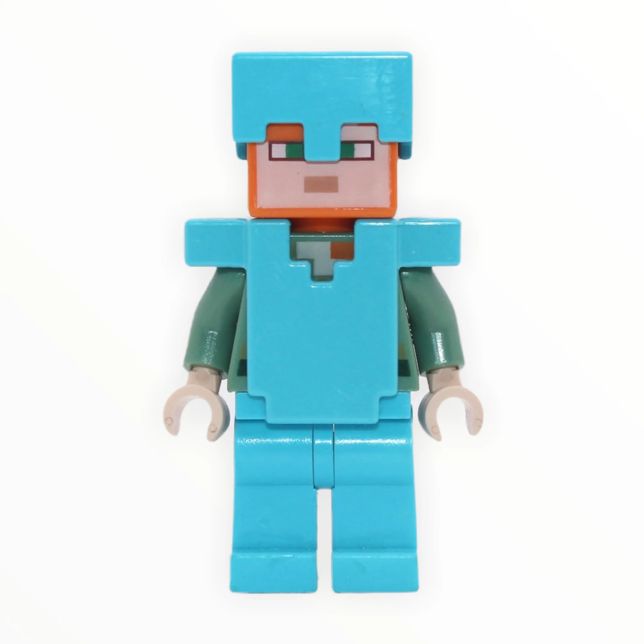 Minecraft Alex (azure helmet, armor, legs) - Image 2