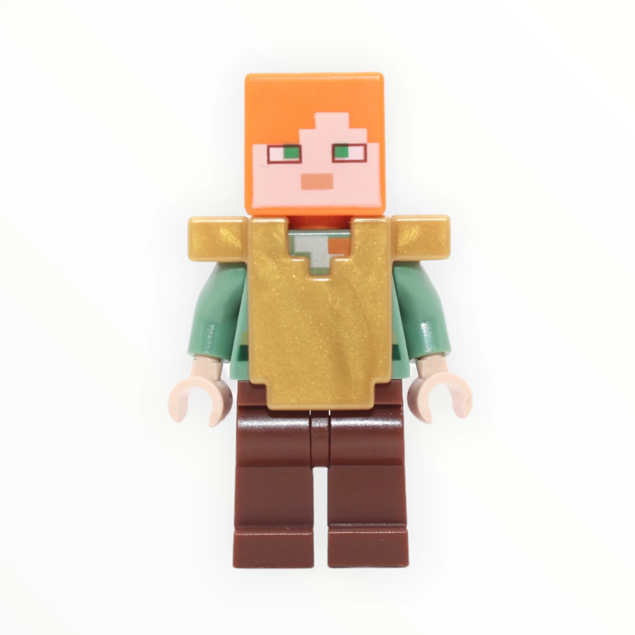 Minecraft Alex (gold armor)