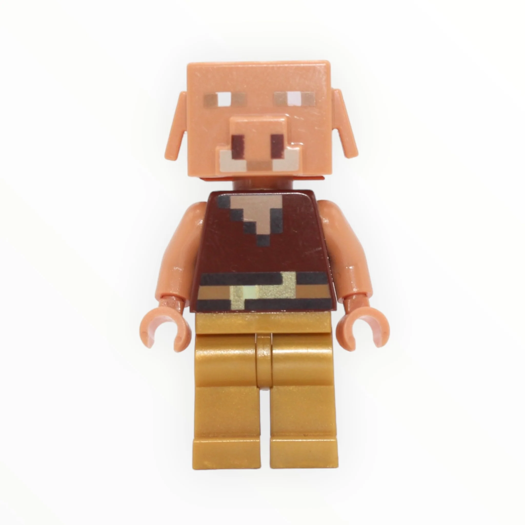 Minecraft Piglin (no armor, gold legs)