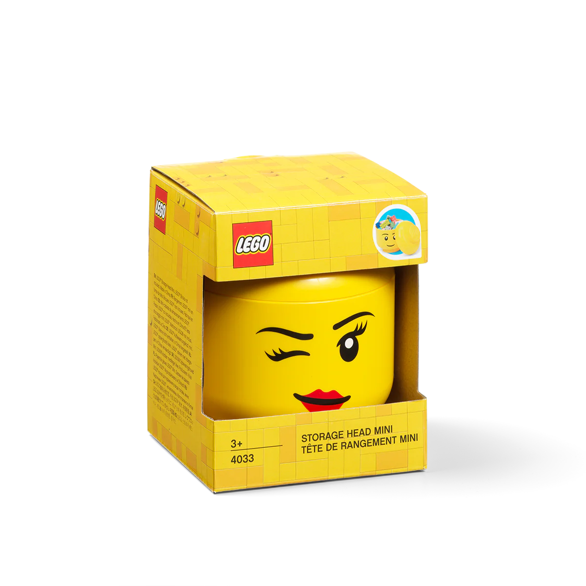 Mini LEGO Winky Storage Head - Image 2
