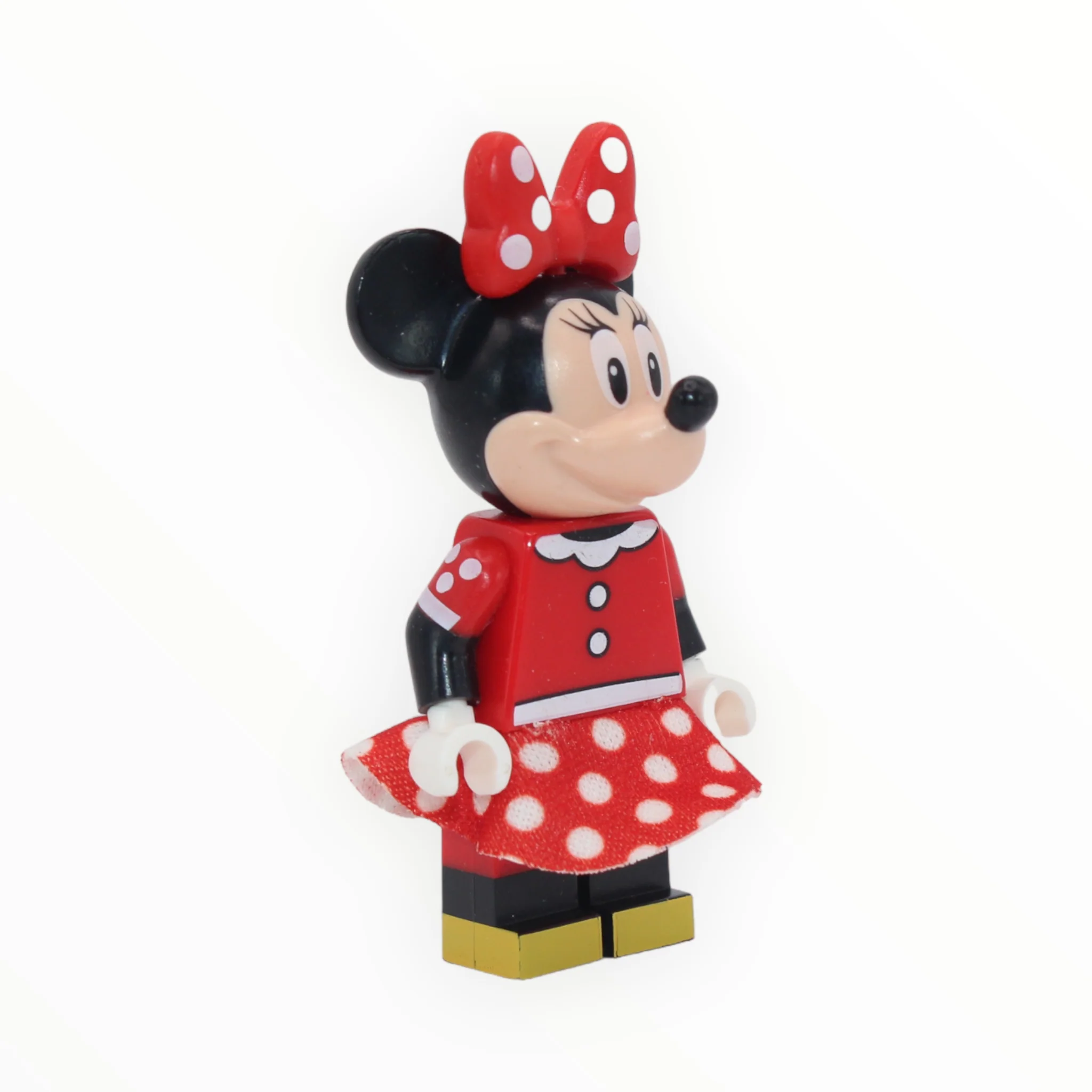 Minnie Mouse (red polka dot outfit, cloth skirt)