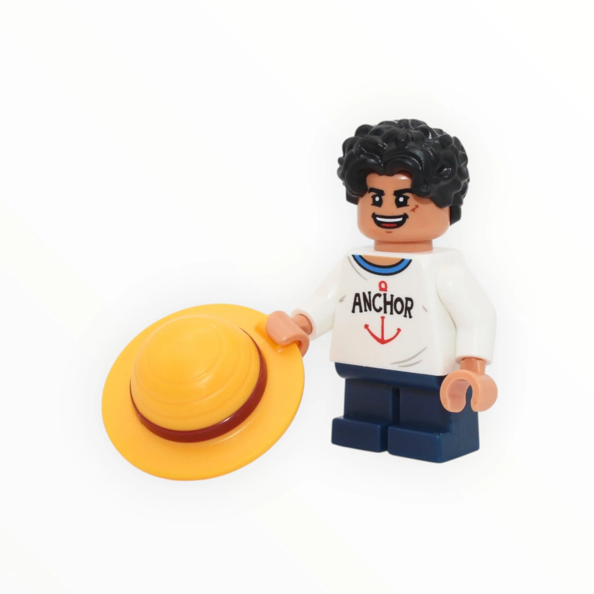 Monkey D. Luffy (young, with hat)